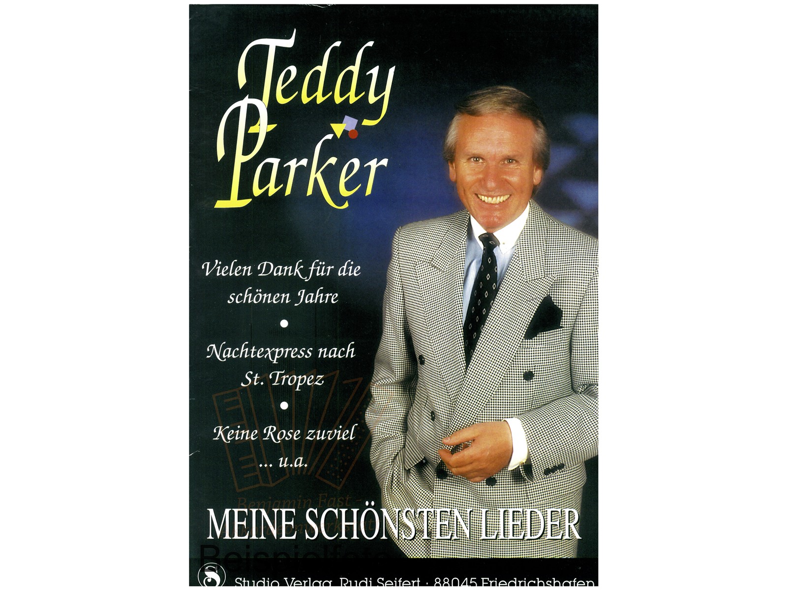 Meine schönsten Lieder, Teddy Parker - Antiquariat Meine schönsten Lieder, Teddy Parker - Antiquariat