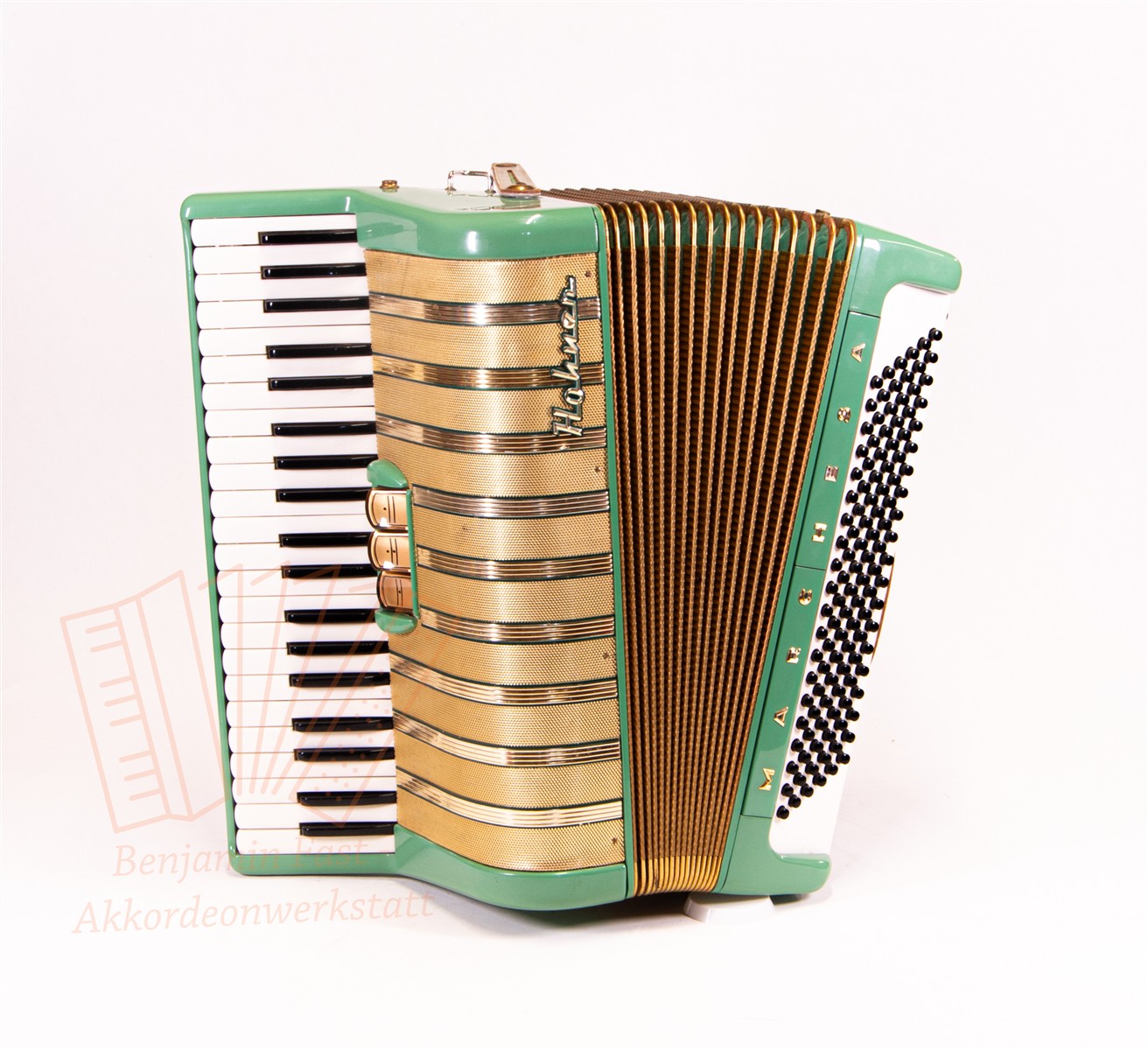 Akkordeon Hohner Marchesa MT 41/120/II/2/2 gebraucht Akkordeon Hohner Marchesa MT 41/120/II/2/2 gebraucht