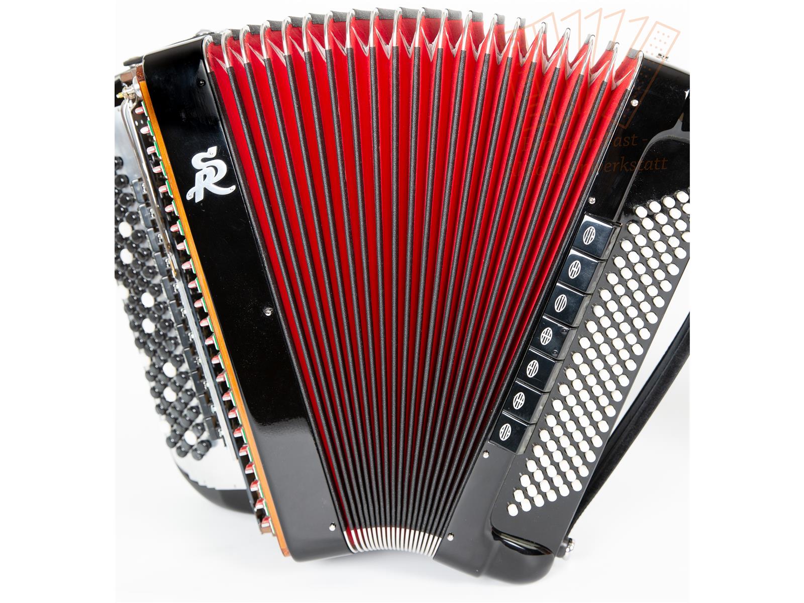 Knopfakkordeon SR Cassotto C-Griff a Mano 4-chörig Sabbatini gebraucht Knopfakkordeon SR Cassotto C-Griff a Mano 4-chörig Sabbatini gebraucht