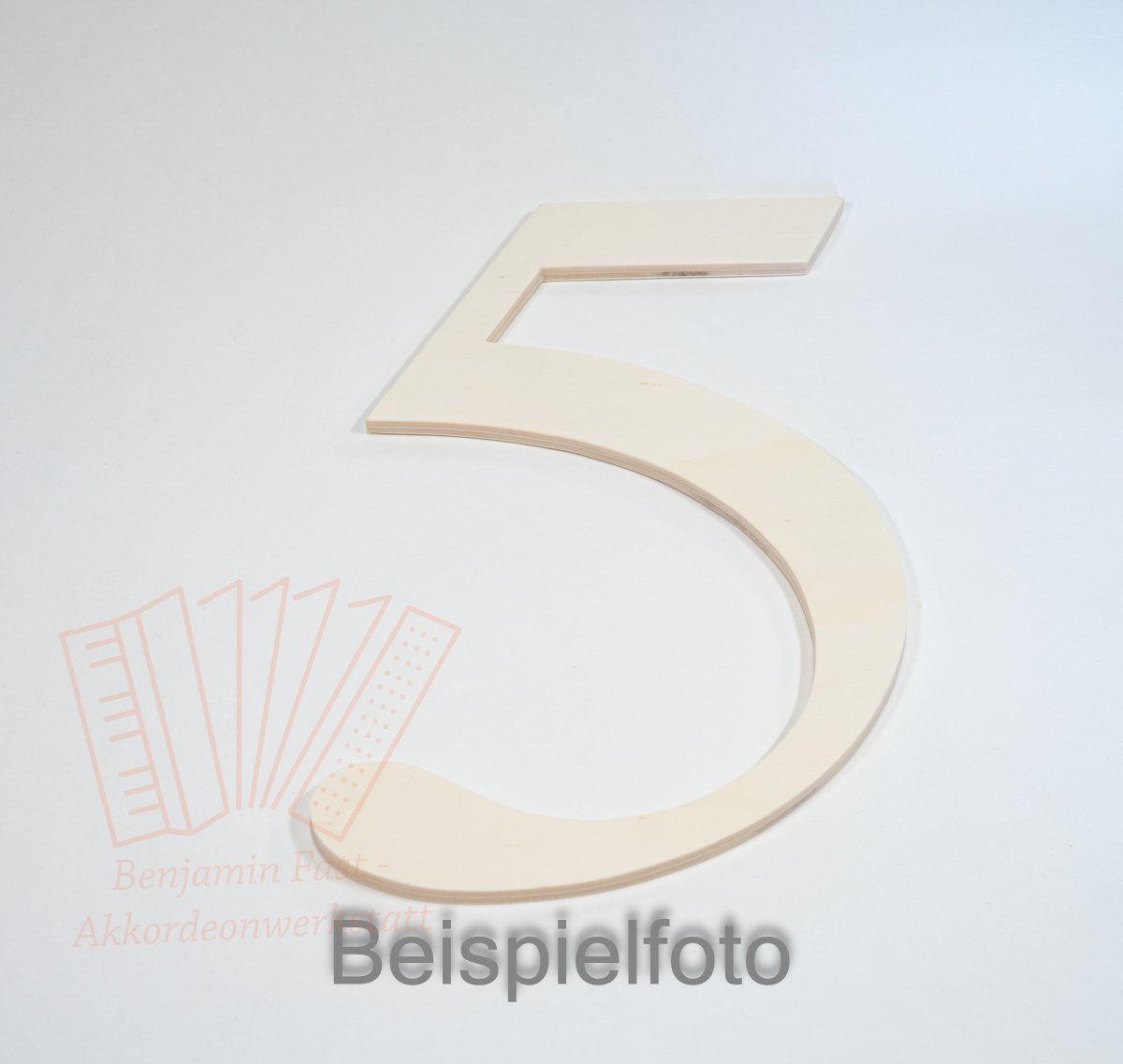 Buchstaben Zahlen Pappel 40cm