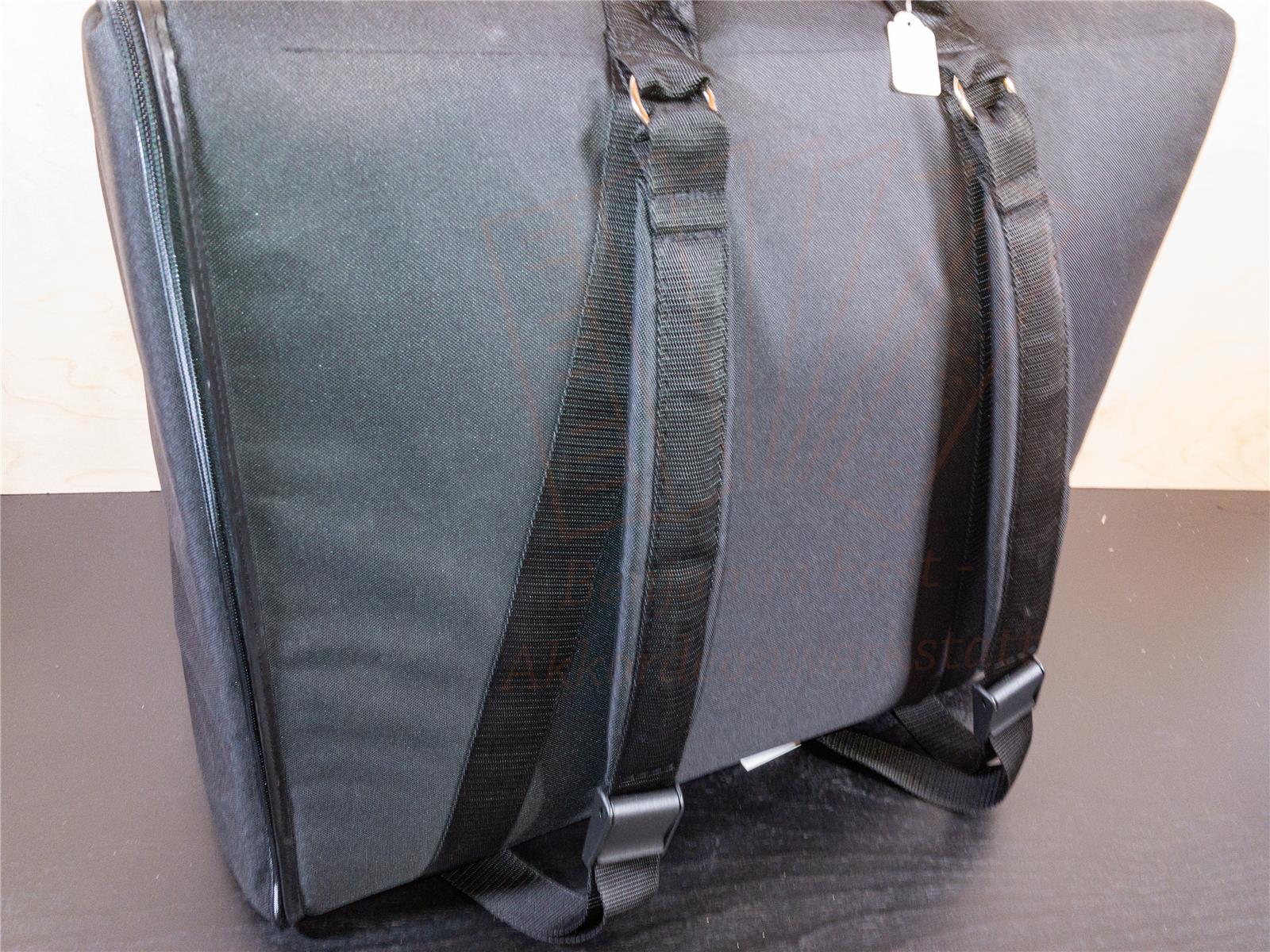 Akkordeontasche für 72 Bass schwarz Gigbag Akkordeontasche für 120 Bass schwarz Gigbag