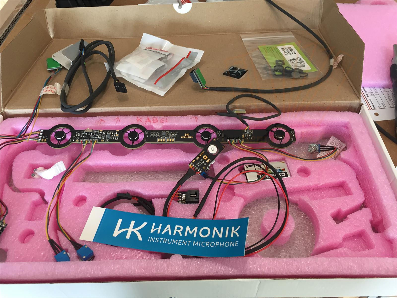 Einbaumikrofon Harmonik AC5001-PLUS (4 Miks - 30cm) Einbaumikrofon Harmonik AC5001-PLUS (4 Miks - 30cm)