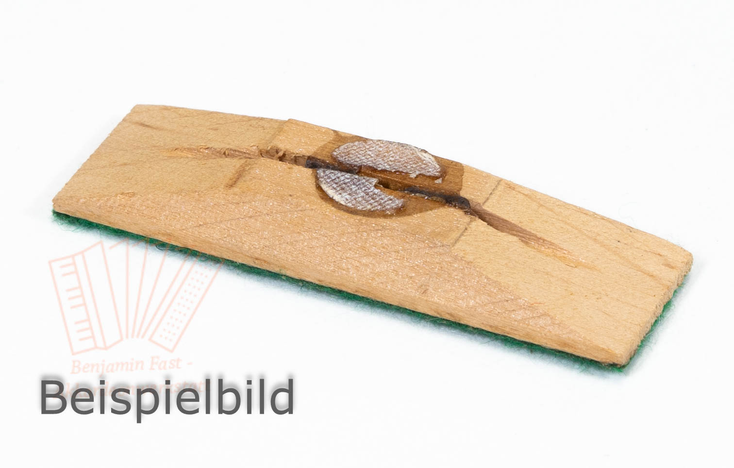 Klappe Diskant Holz 51x15,5mm gebraucht