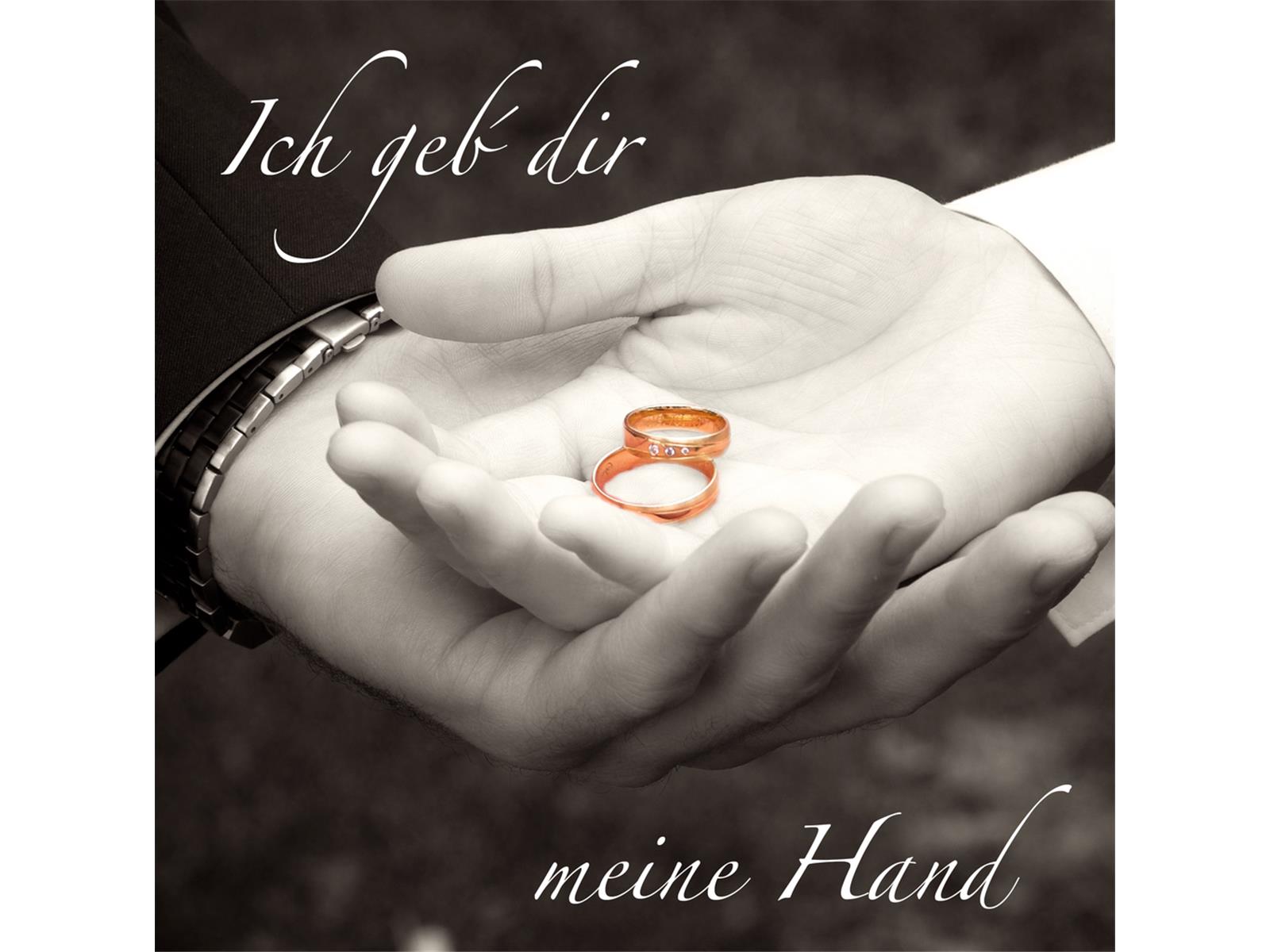 Ich geb dir meine Hand - CD