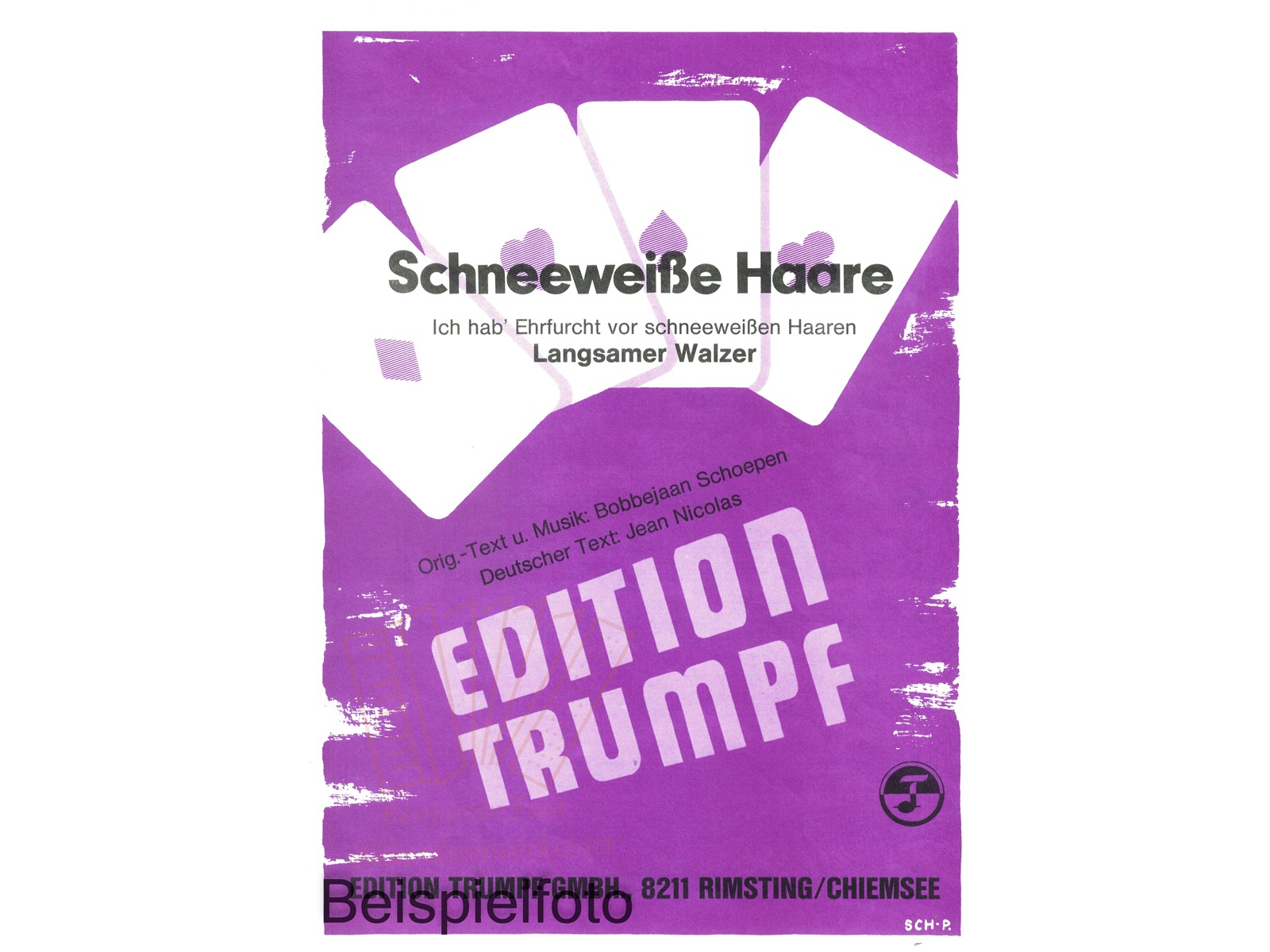 Schneeweiße Haare, Einzelausgabe - Antiquariat