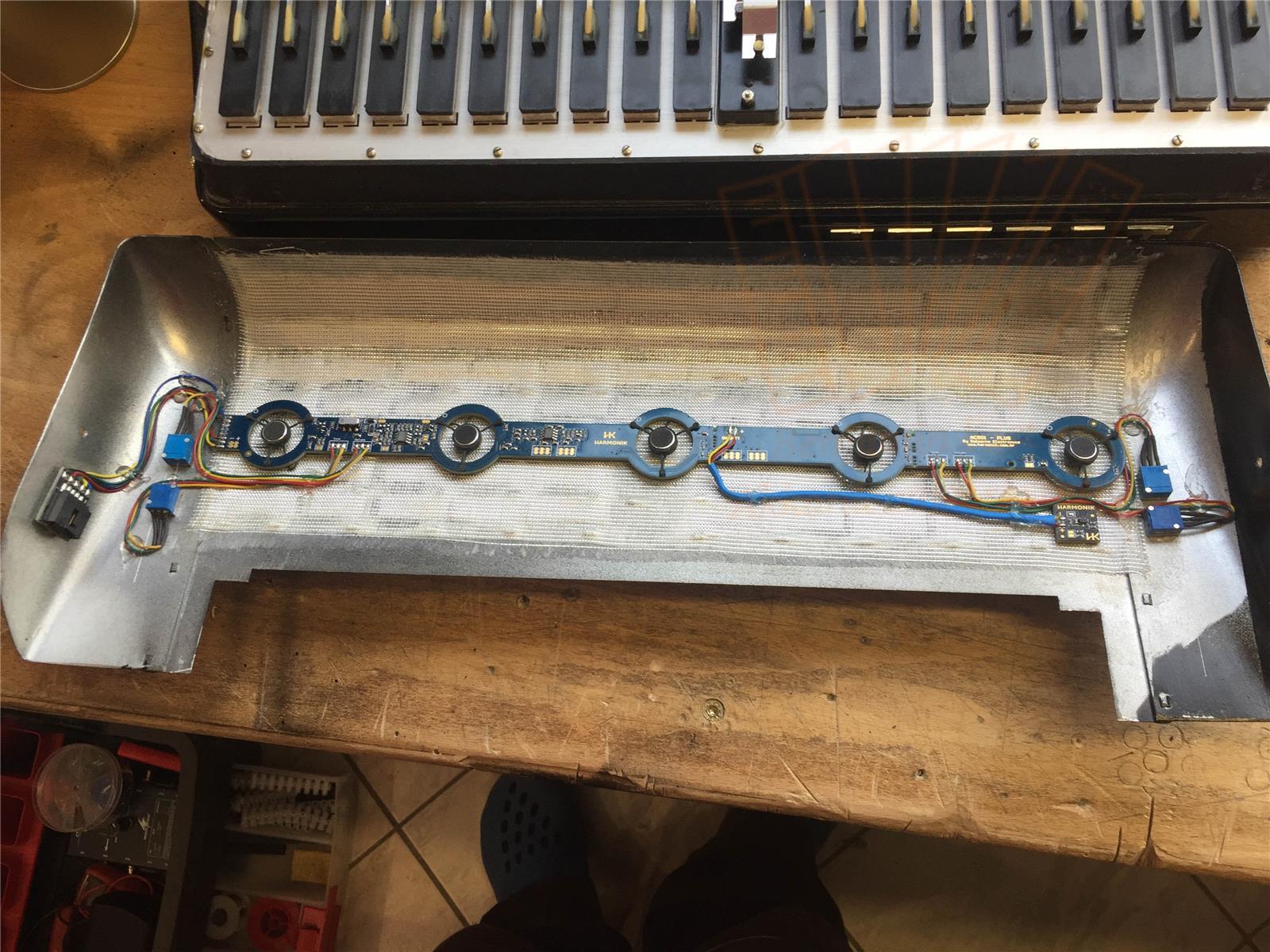 Einbaumikrofon Harmonik AC5001-PLUS (4 Miks - 30cm)