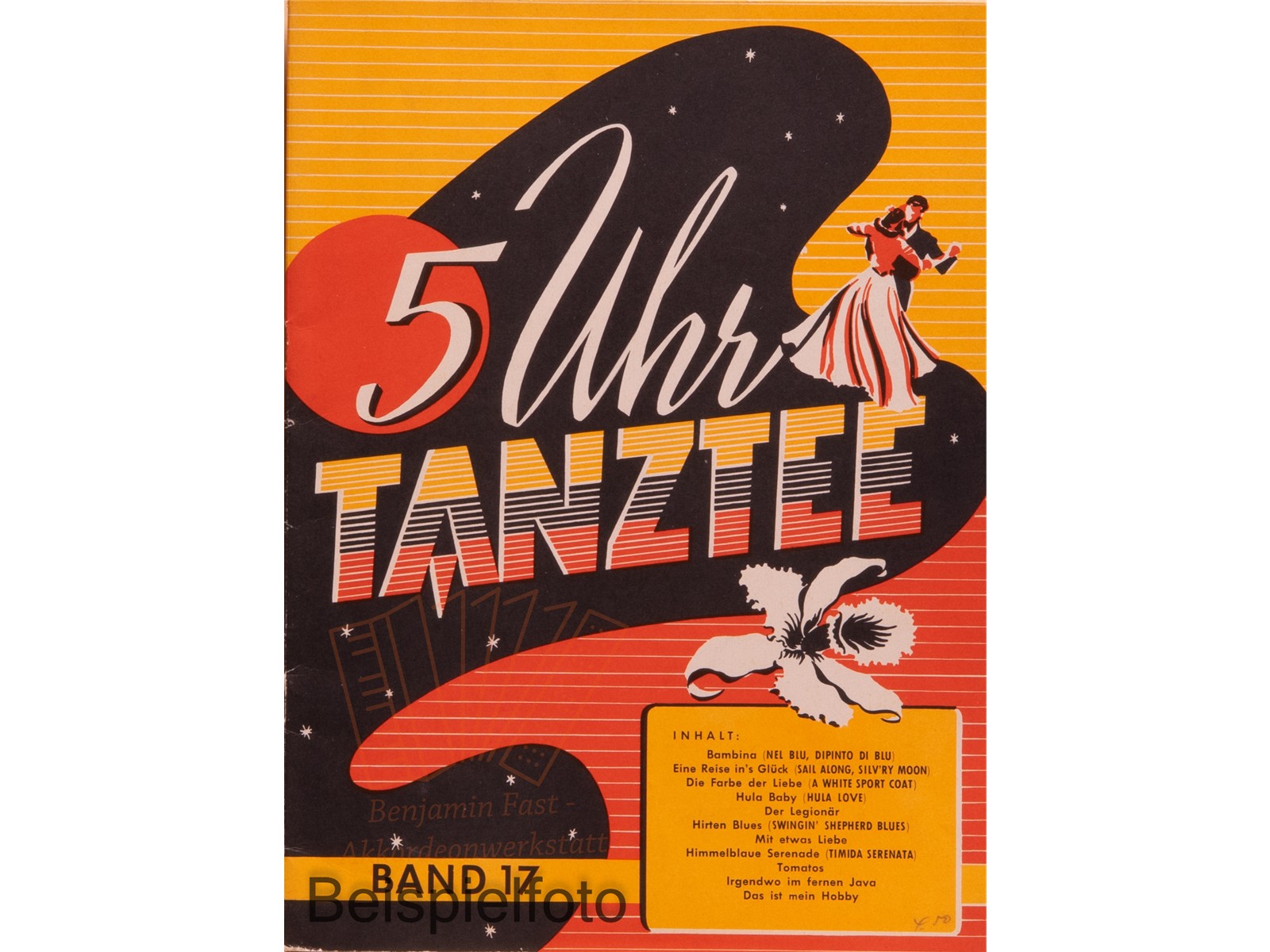 5 Uhr Tanztee Bd. 17 - Antiquariat