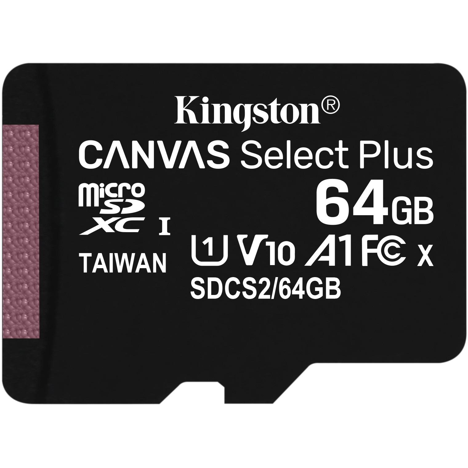 MicroSD Kingston 64GB Canvas Select Plus MircoSDXC 100MB/s SD Karte
