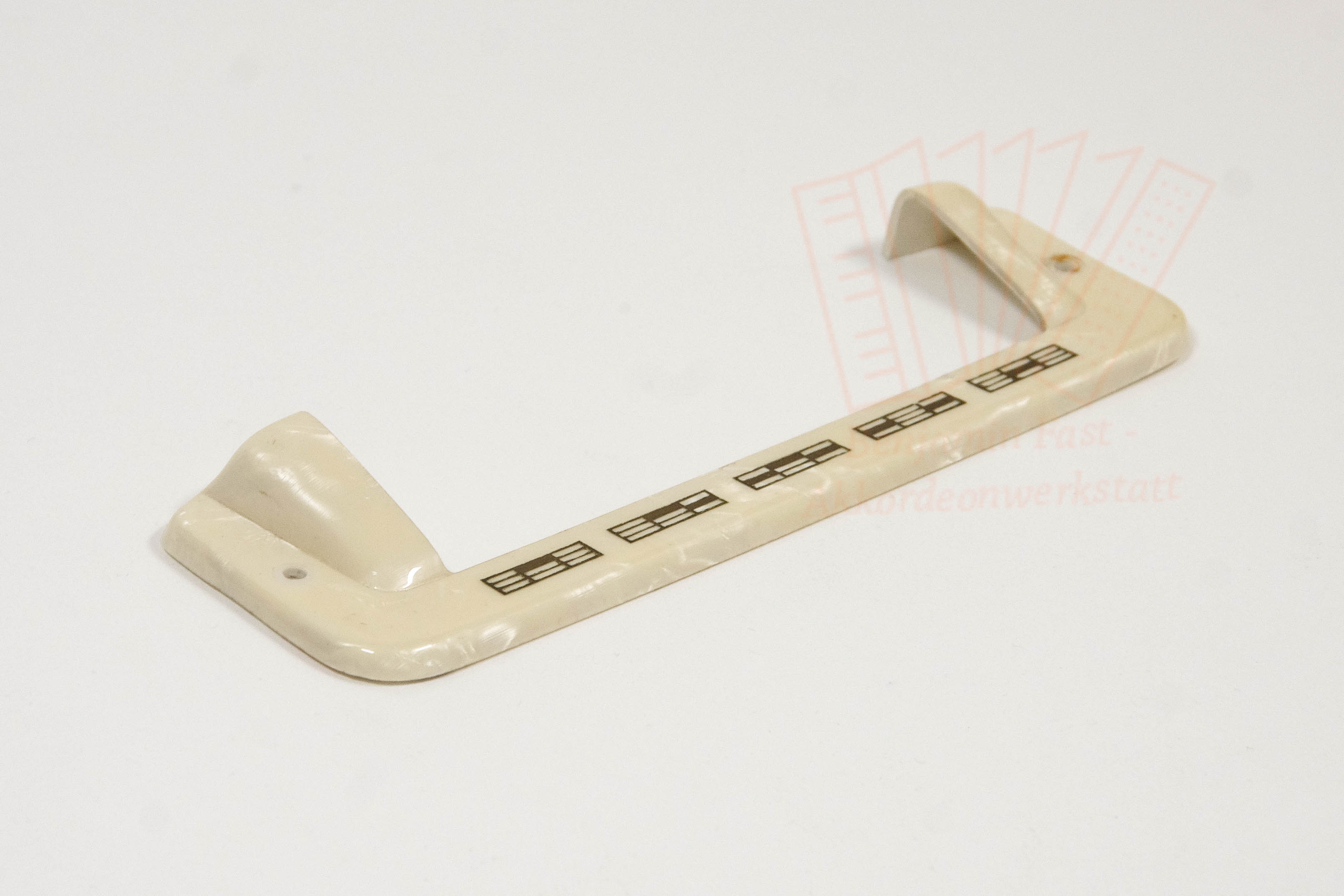 Registerkragen m. Markierungen 3-chörig, gebraucht V1-weiß