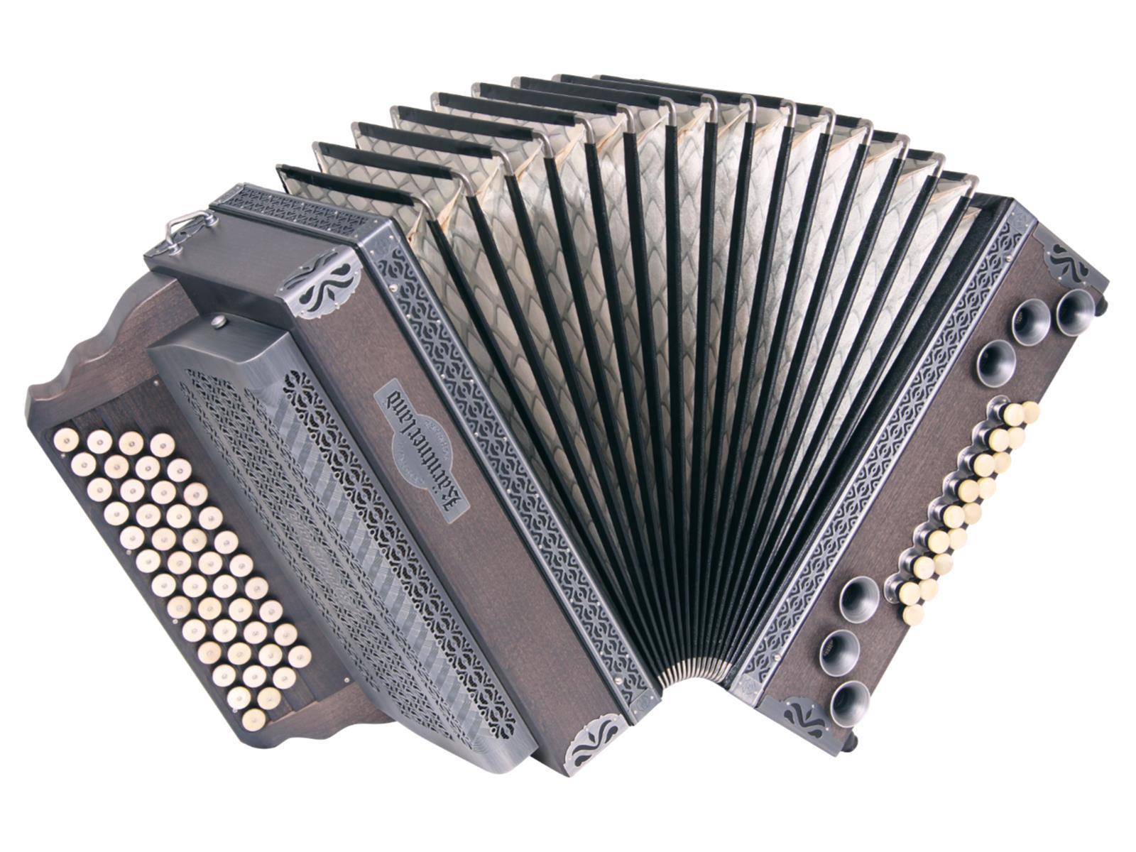 Steirische Harmonika Kärntnerland (Gold) Bergmassiv Steirische Harmonika Kärntnerland (Gold) Bergmassiv C/F/Bb/Eb