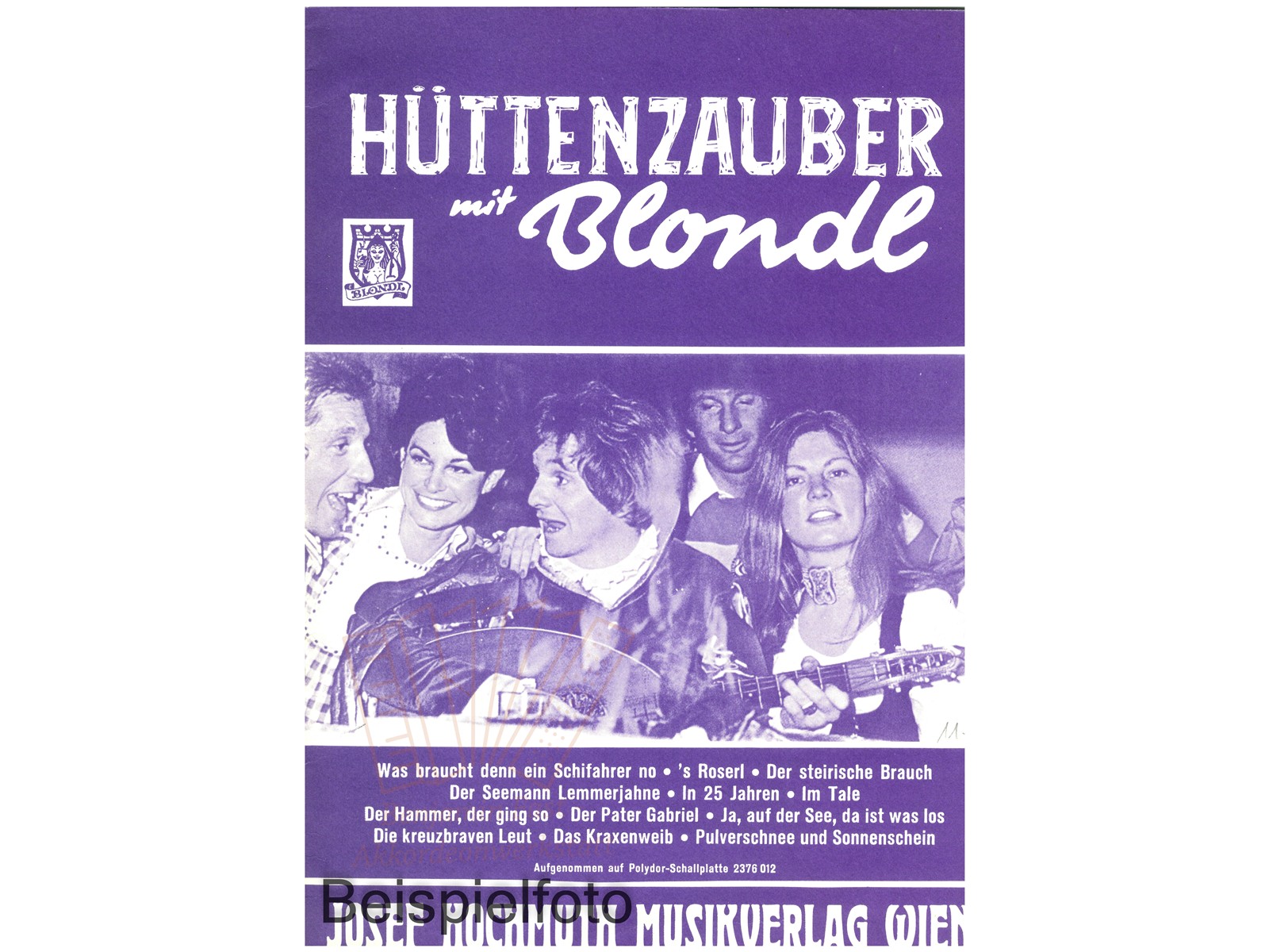 Hüttenzauber mit Blondl - Antiquariat