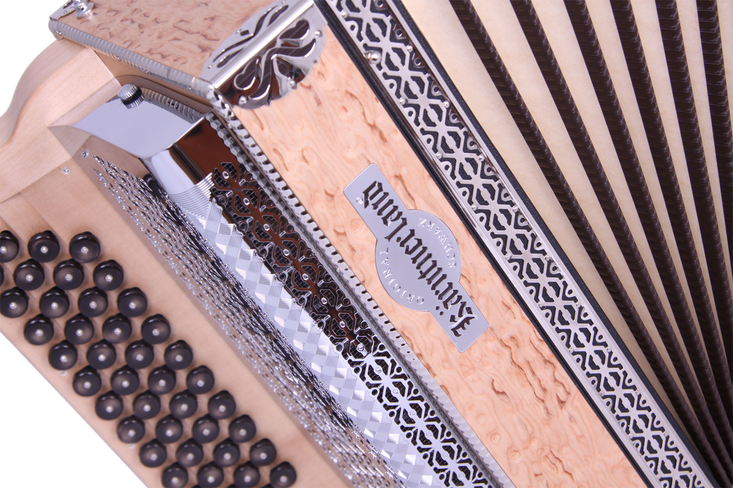 Steirische Harmonika Kärntnerland Edelholz Birke Steirische Harmonika Kärntnerland Edelholz Birke C/F/Bb/Eb