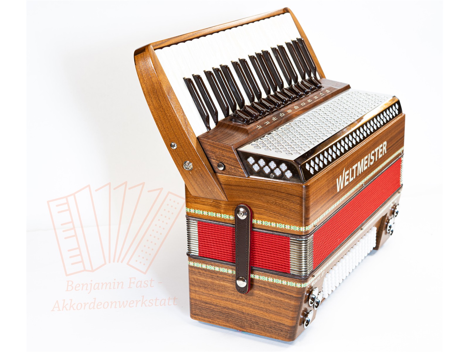 Akkordeon Weltmeister Monte 37 Helikon gebraucht