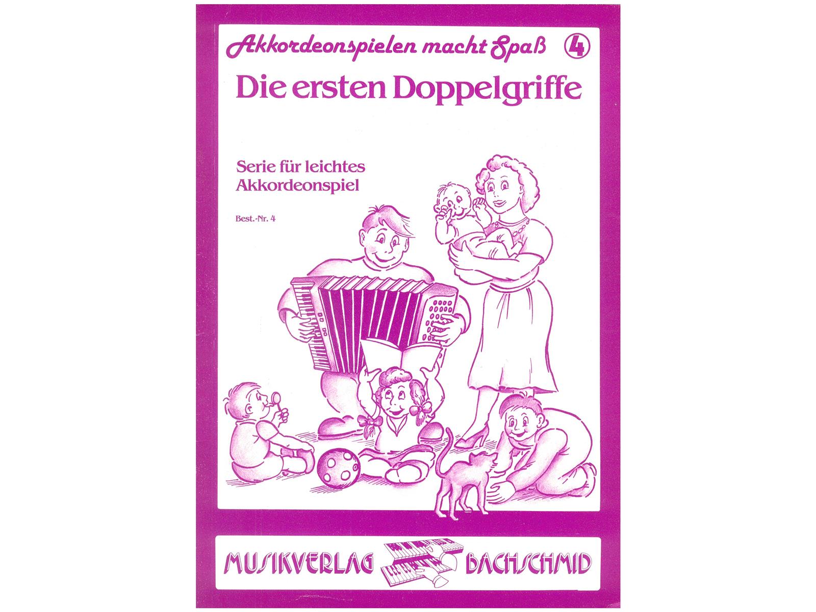 Akkordeonspielen macht Spaß 4, Doppelgriffe, Knittel Akkordeonspielen macht Spaß 4, Doppelgriffe, Knittel