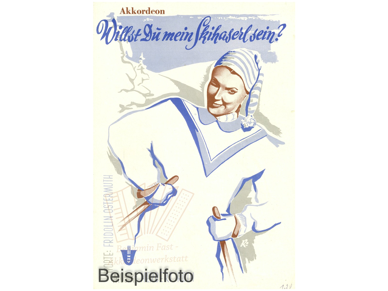 Willst Du mein Skihaserl sein?, Einzelausgabe - Antiquariat