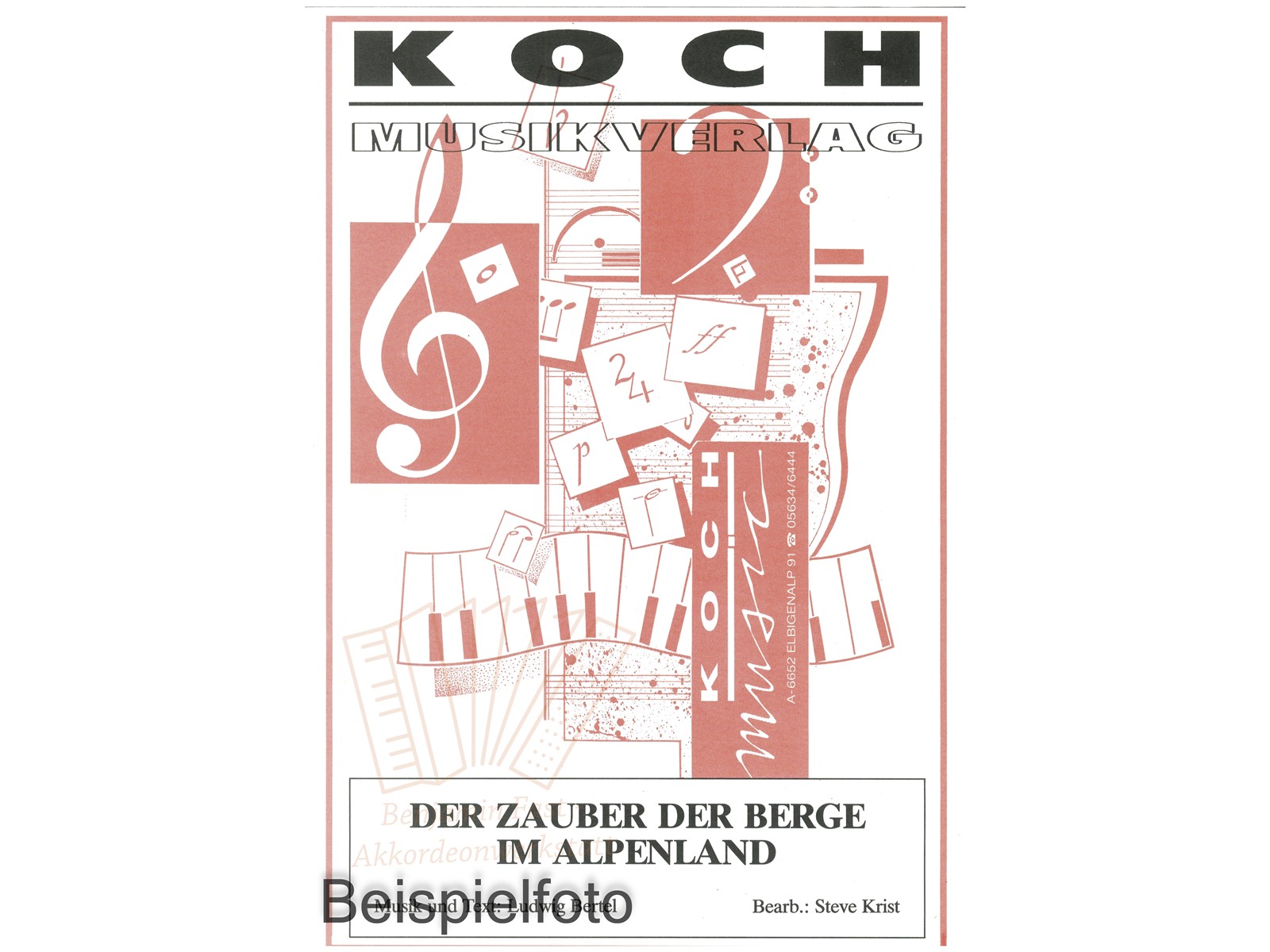 Der Zauber der Berge im Alpenland, Einzelausgabe - Antiquariat