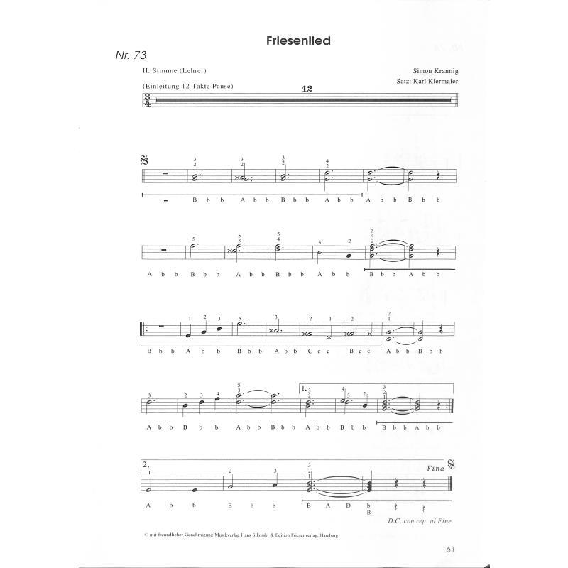Schule für die drei- und vierreihige Harmonika, Kiermaier & E. Spengler - Auslauf Schule für die drei- und vierreihige Harmonika, Kiermaier & E. Spengler - Auslauf