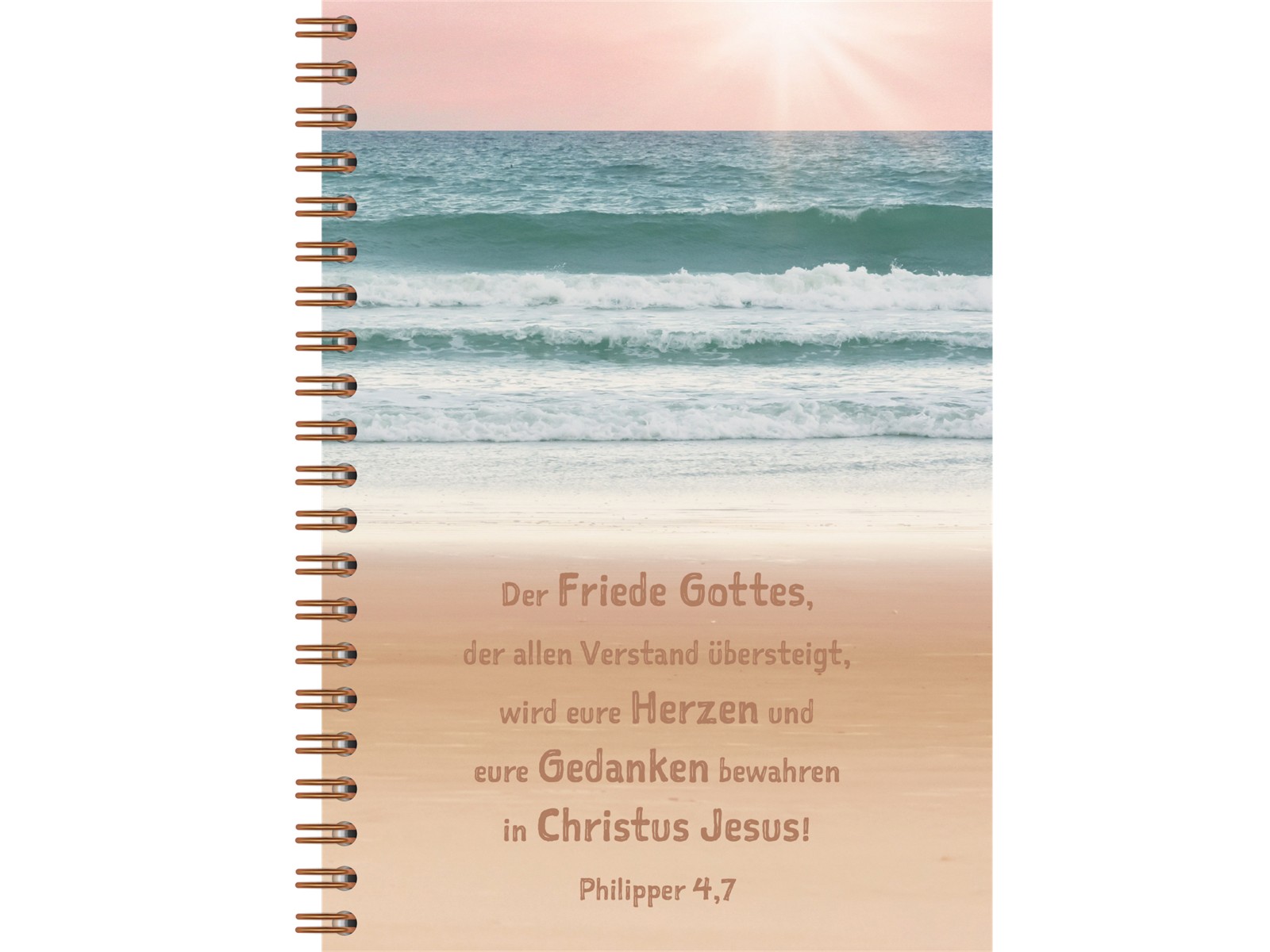 Notizblock - Meer Philipper 4,7