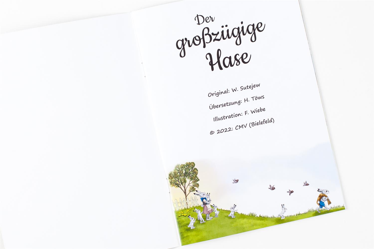 Der großzügige Hase Der großzügige Hase