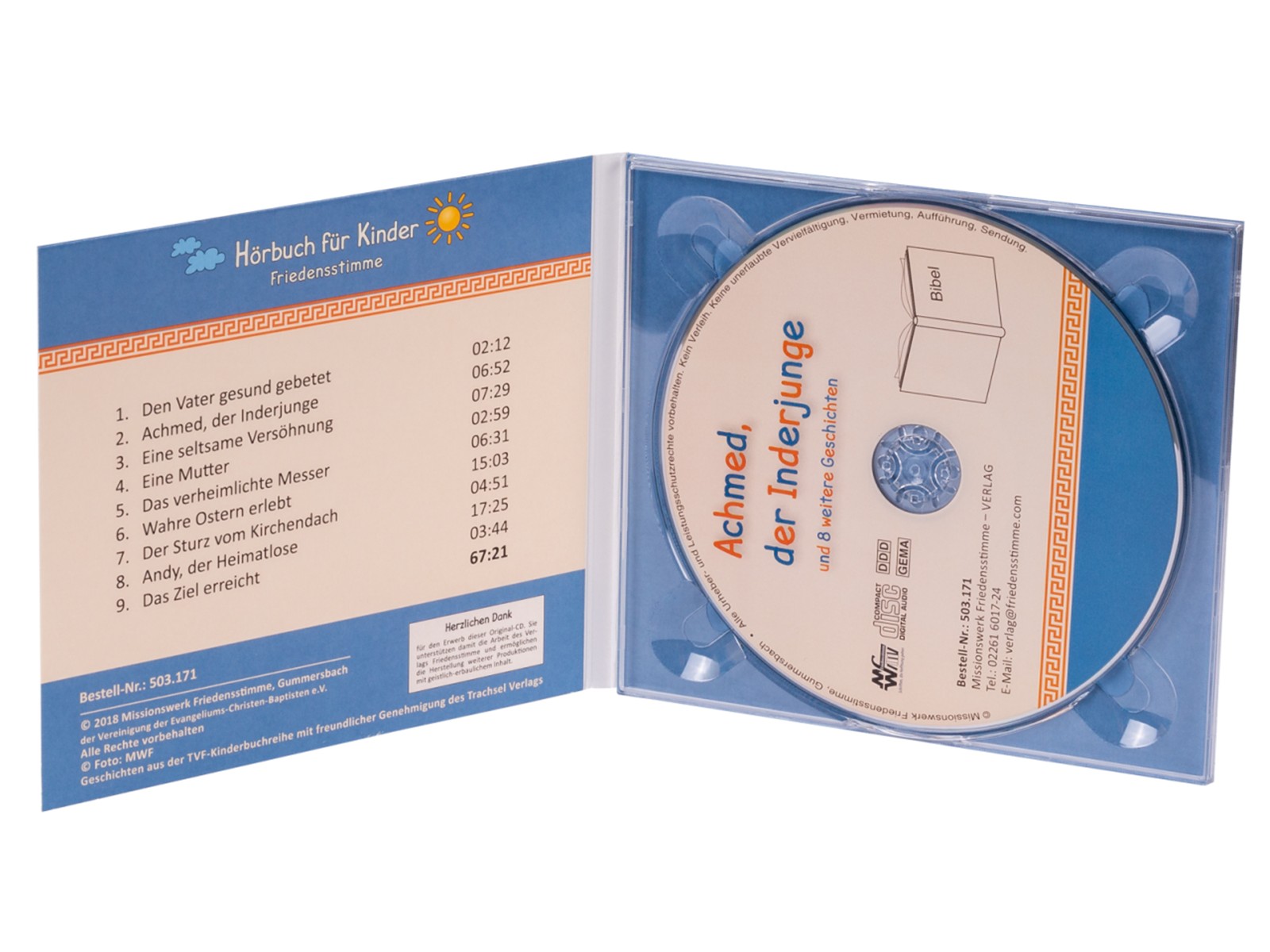 Hörbuch CD - Achmed, der Inderjunge Hörbuch CD - Achmed, der Inderjunge