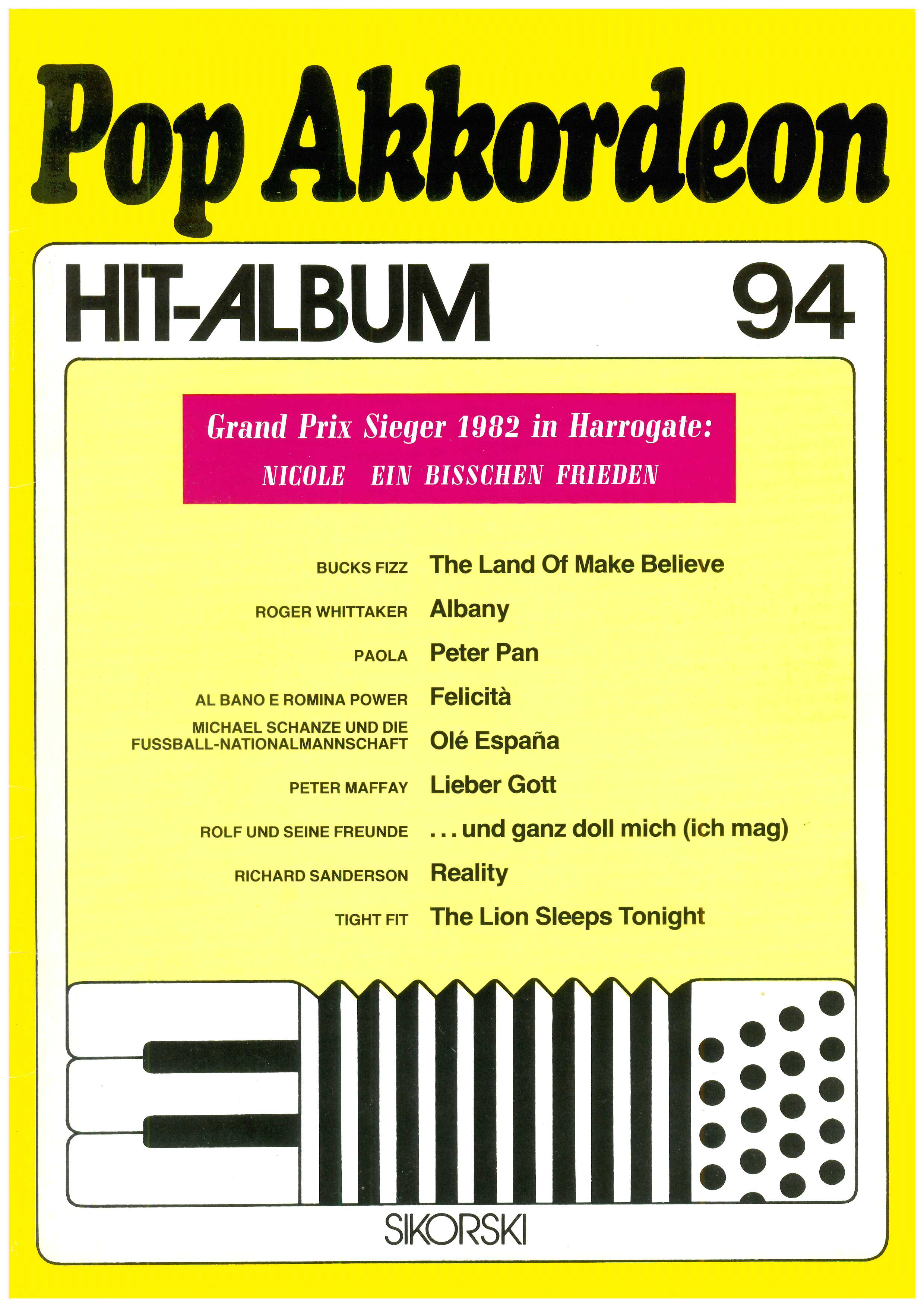 Pop Akkordeon Hit-Album 94 Pop Akkordeon Hit-Album 94