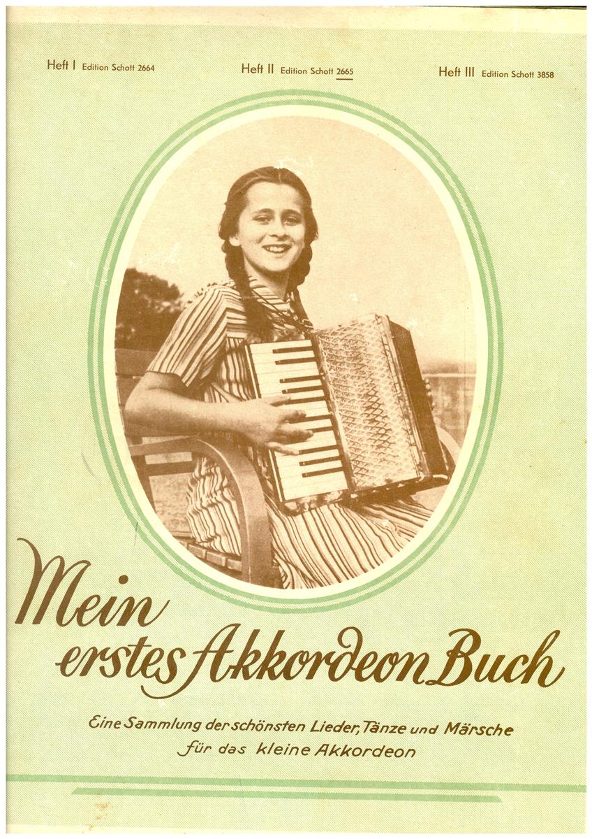 Mein erstes Akkordeonbuch Heft 2 - Antiquariat