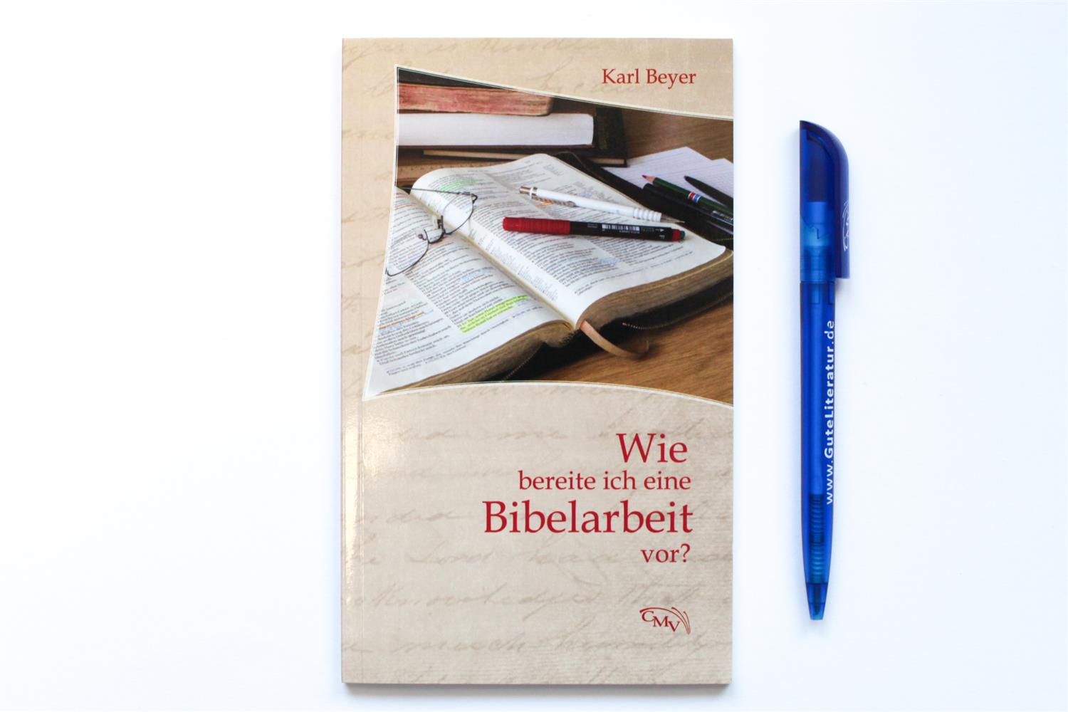 Wie bereite ich eine Bibelarbeit vor?