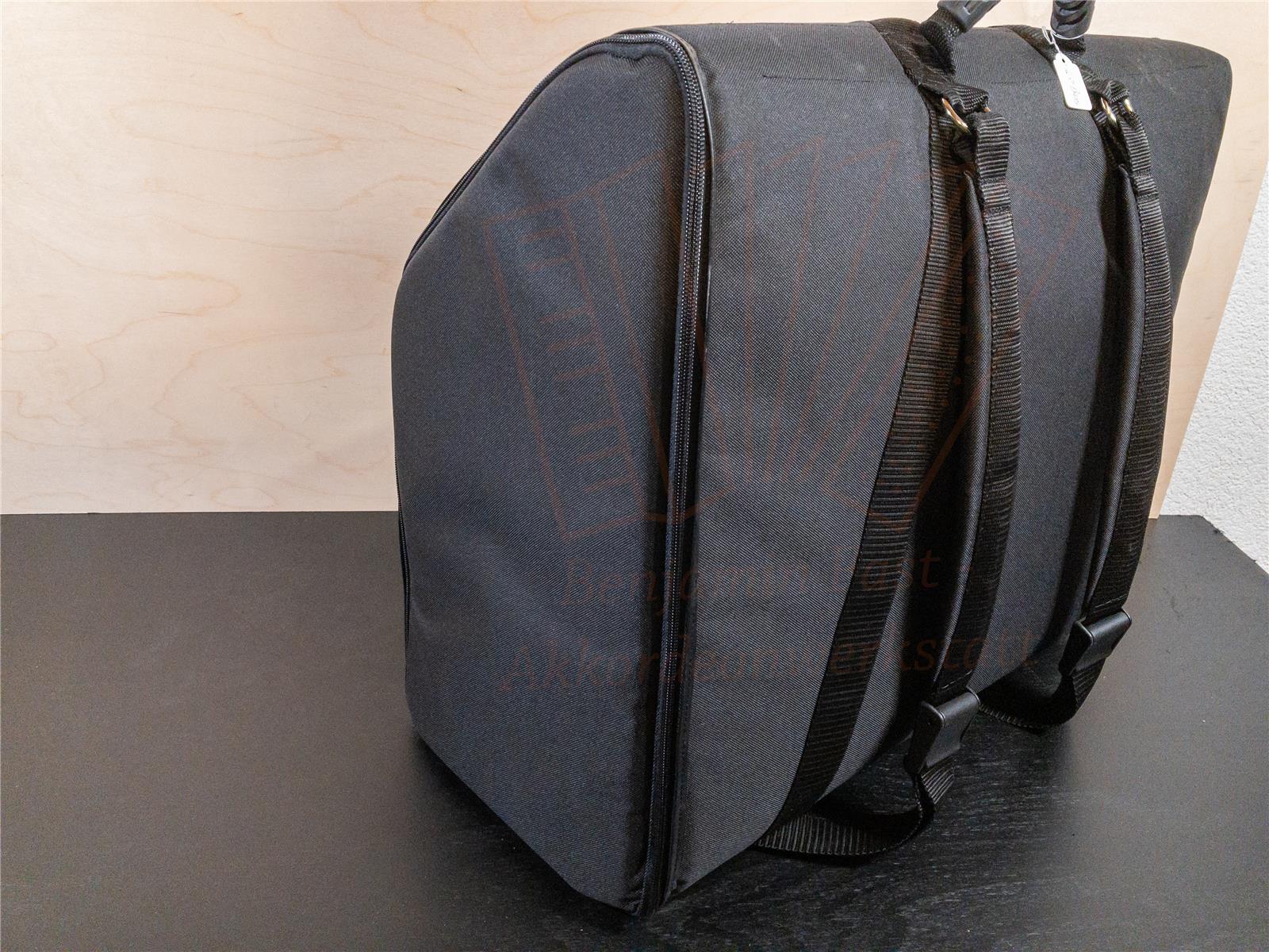 Akkordeontasche für 72 Bass schwarz Gigbag Akkordeontasche für 60 Bass schwarz Gigbag