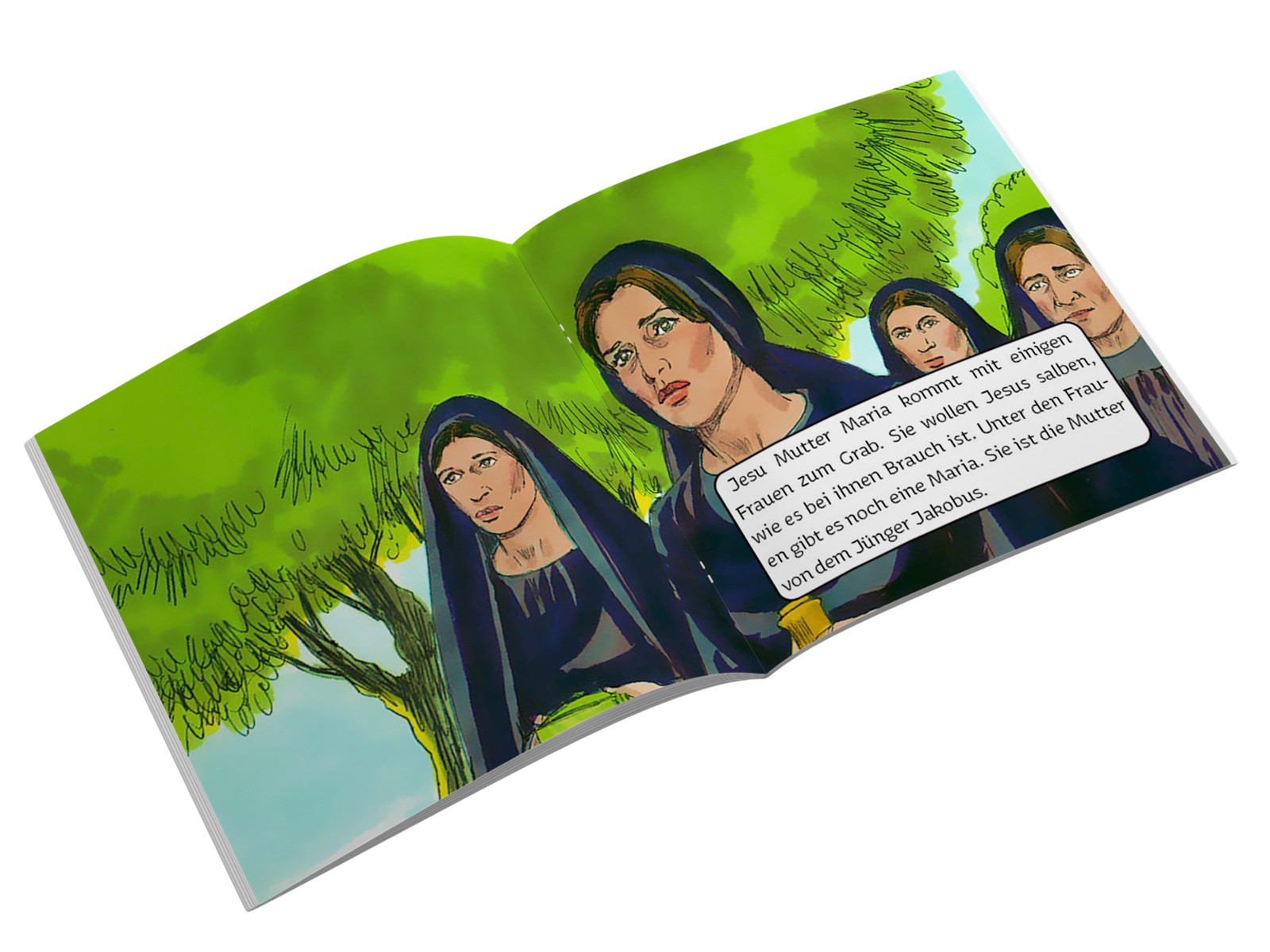 Jakobus hört auf seine Mutter