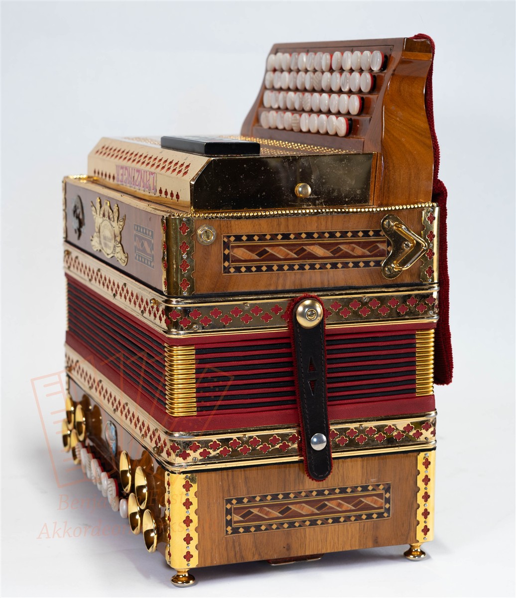 Steirische Harmonika Alpenklang Unken GCFB Totter gebraucht Steirische Harmonika Alpenklang Unken GCFB Totter gebraucht