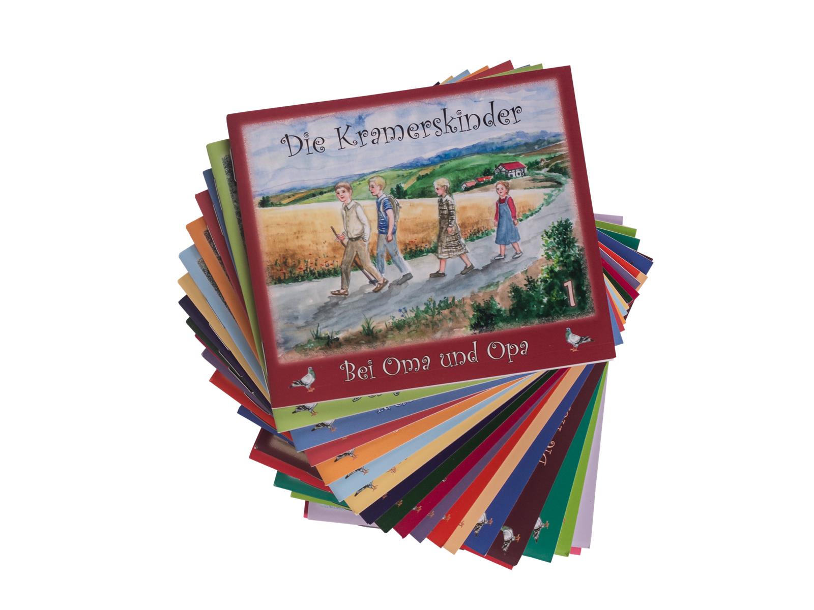 Meine Kramerskinder Sammelbox + 20 Hefte im Set