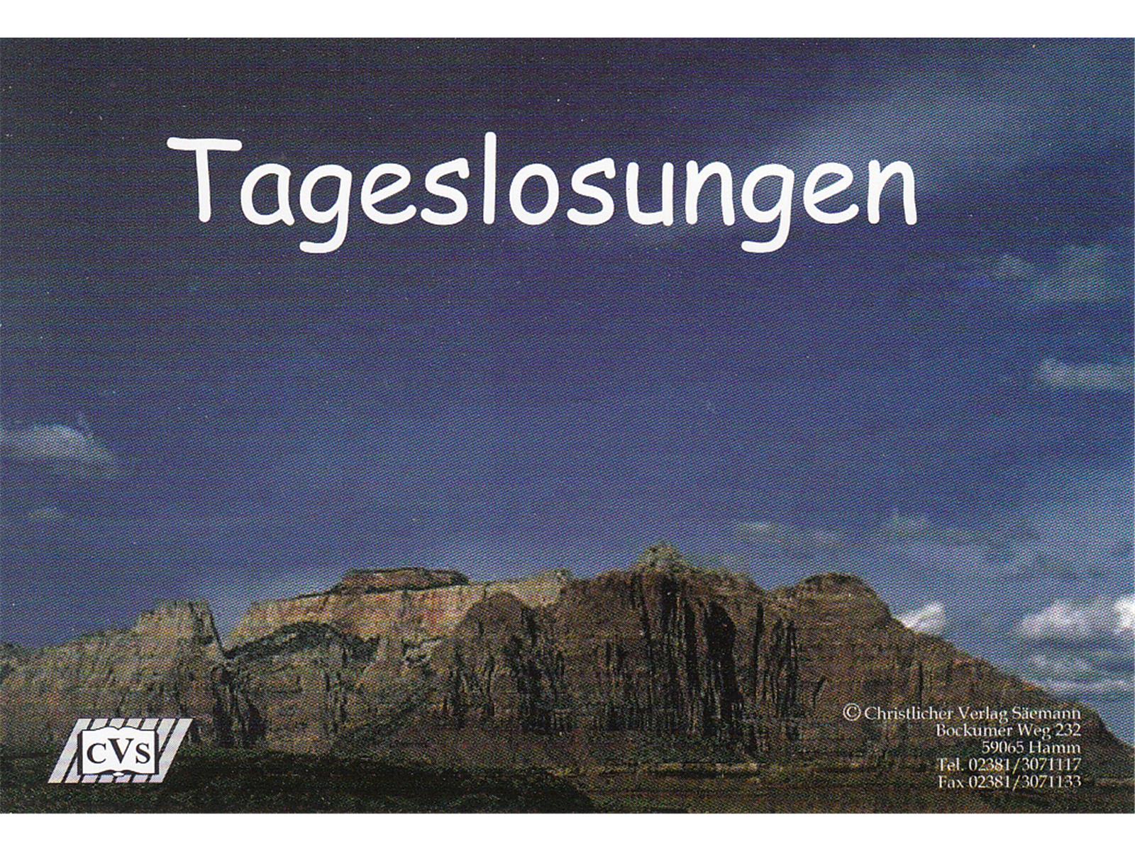 Tageslosungen