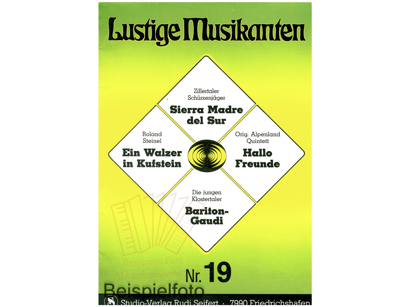 Lustige Musikanten 19 - Antiquariat