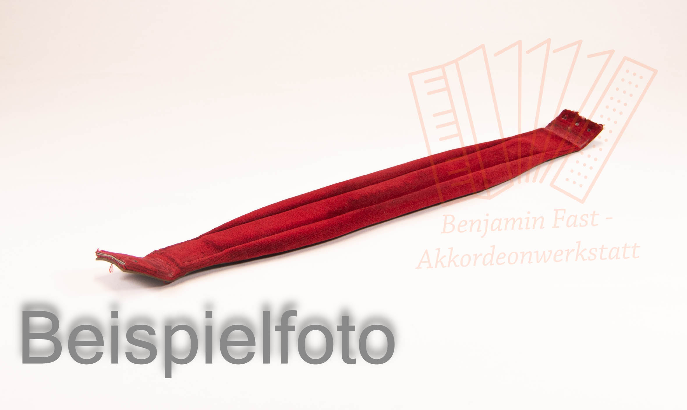 Bassband 540x45 rot/braun Zupan gebraucht