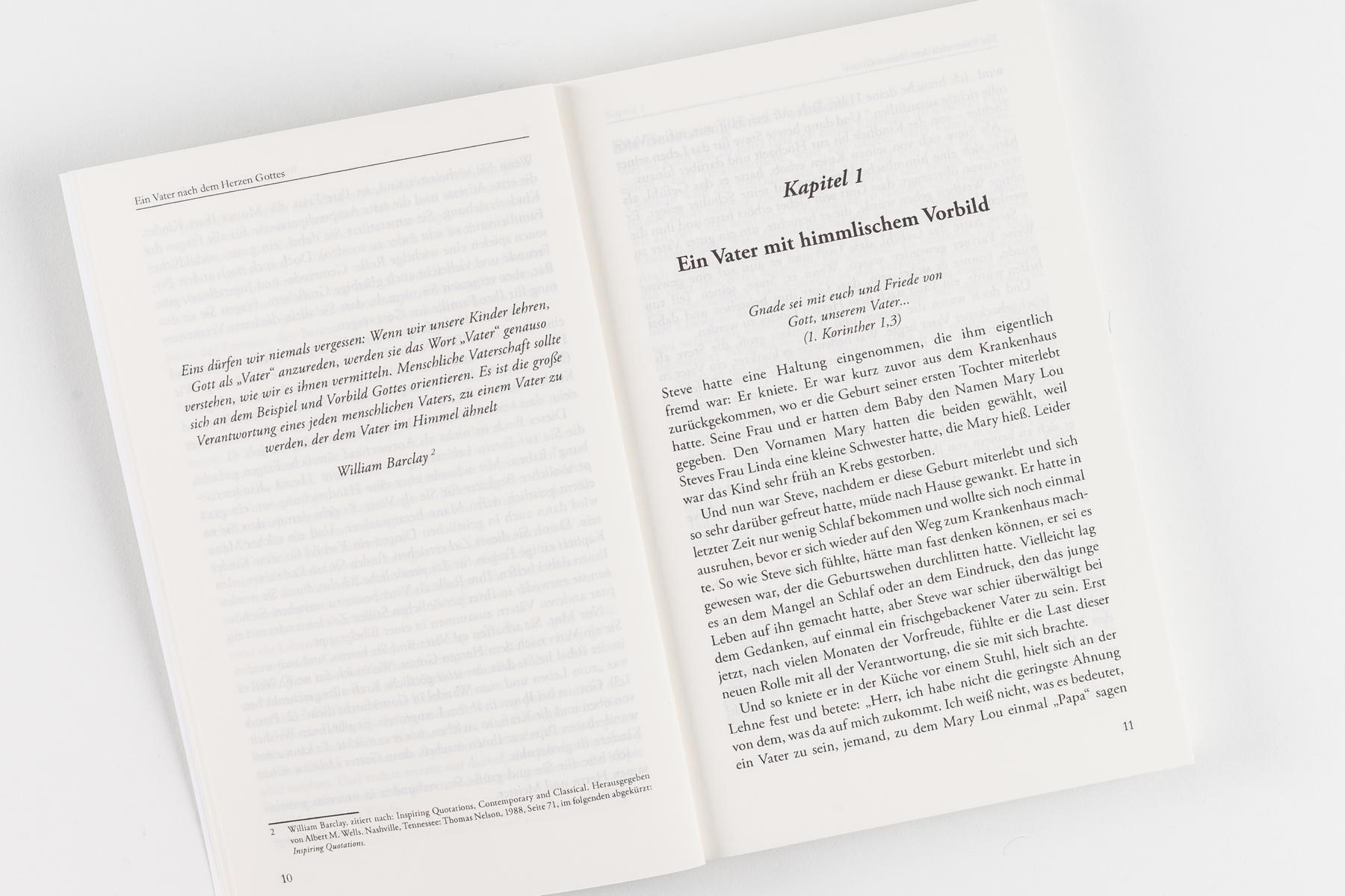 Ein Vater nach dem Herzen Gottes Ein Vater nach dem Herzen Gottes