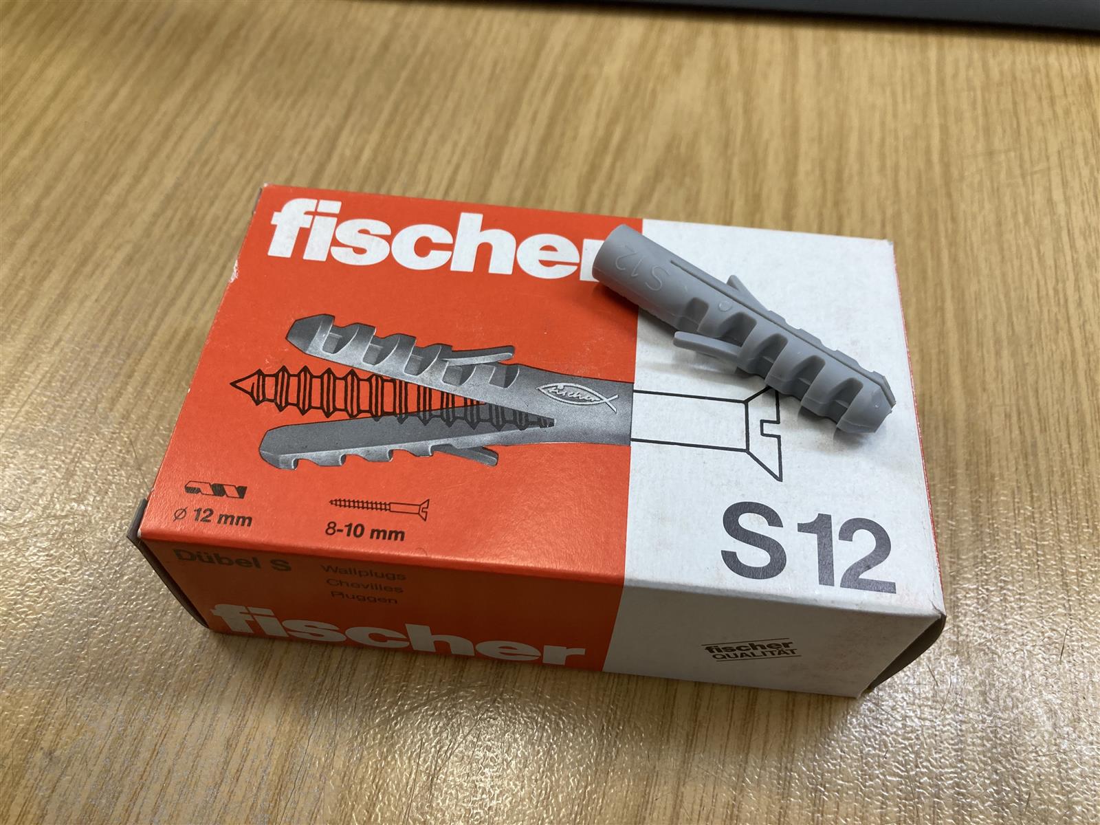 Dübel S12 Fischer 25 Pack Dübel S12 Fischer 25 Pack