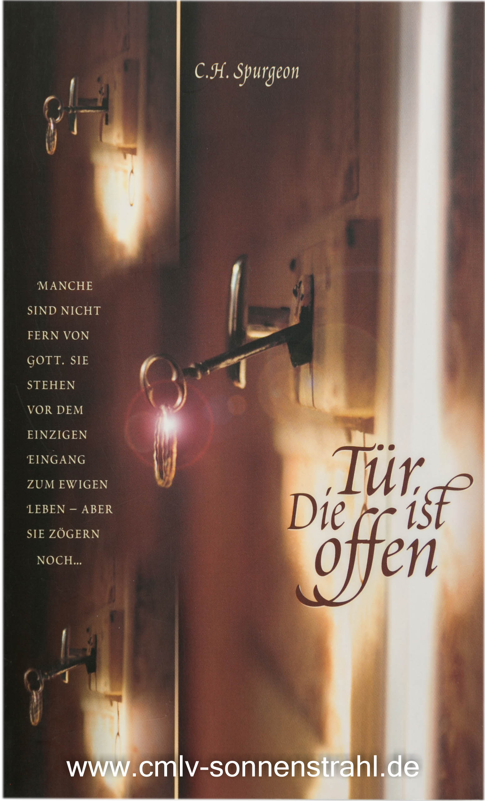 Die Tür ist offen, Spurgeon - Buch