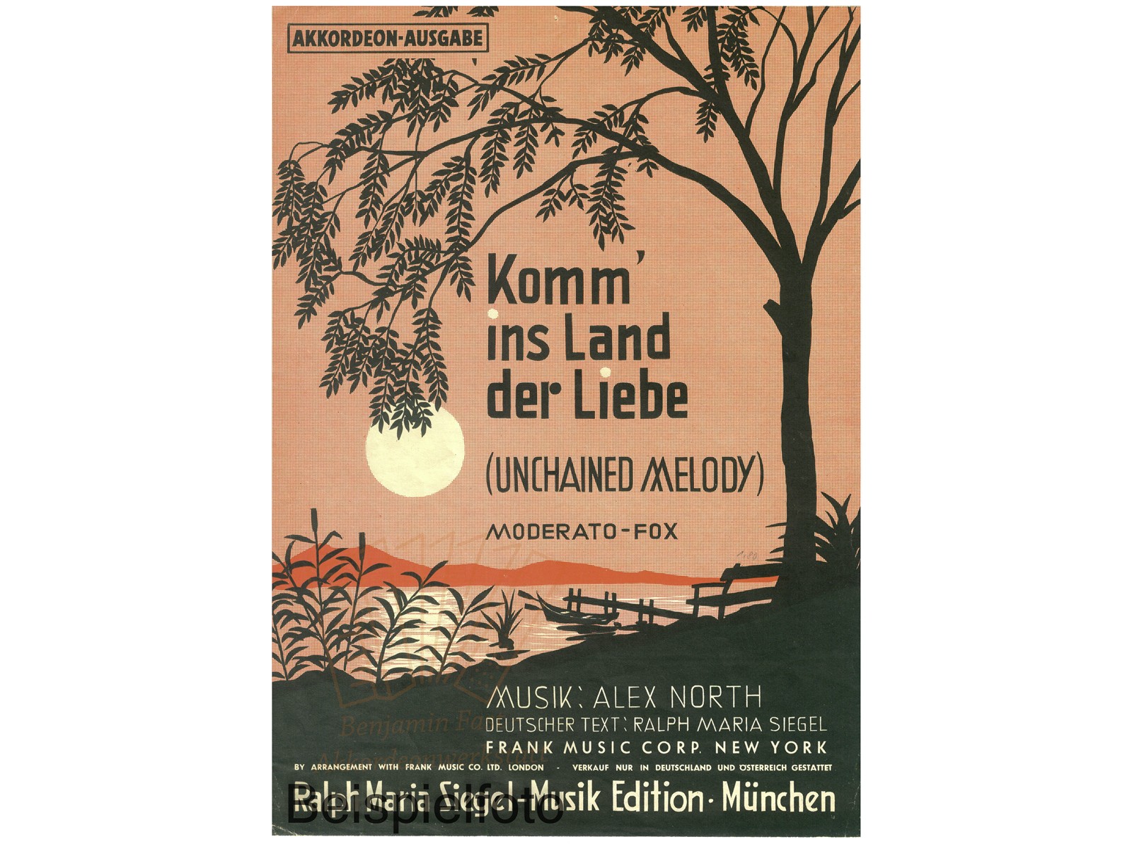 Komm' ins Land der Liebe, Einzelausgabe - Antiquariat