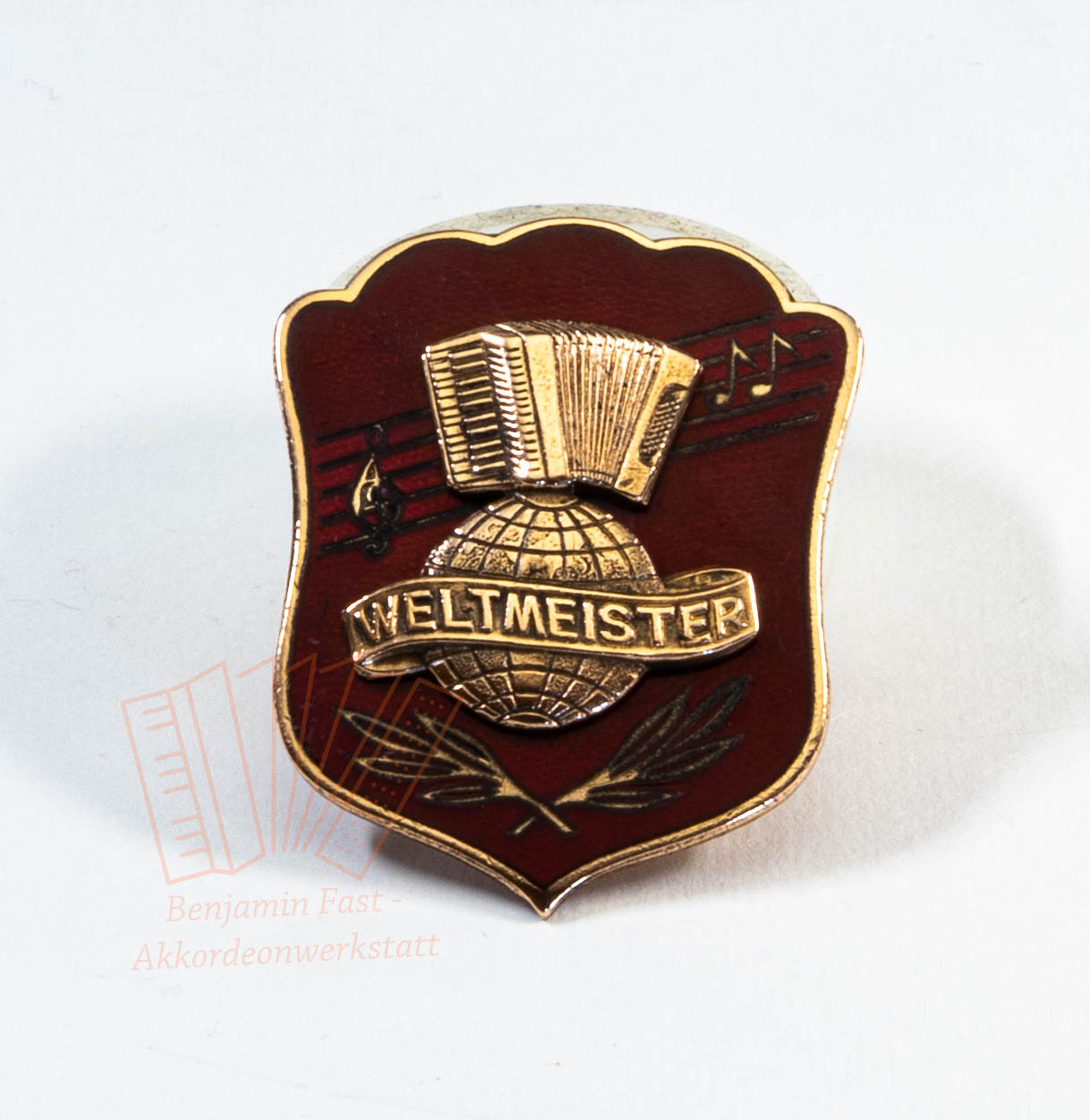 Emblem Weltmeister Metall gebraucht