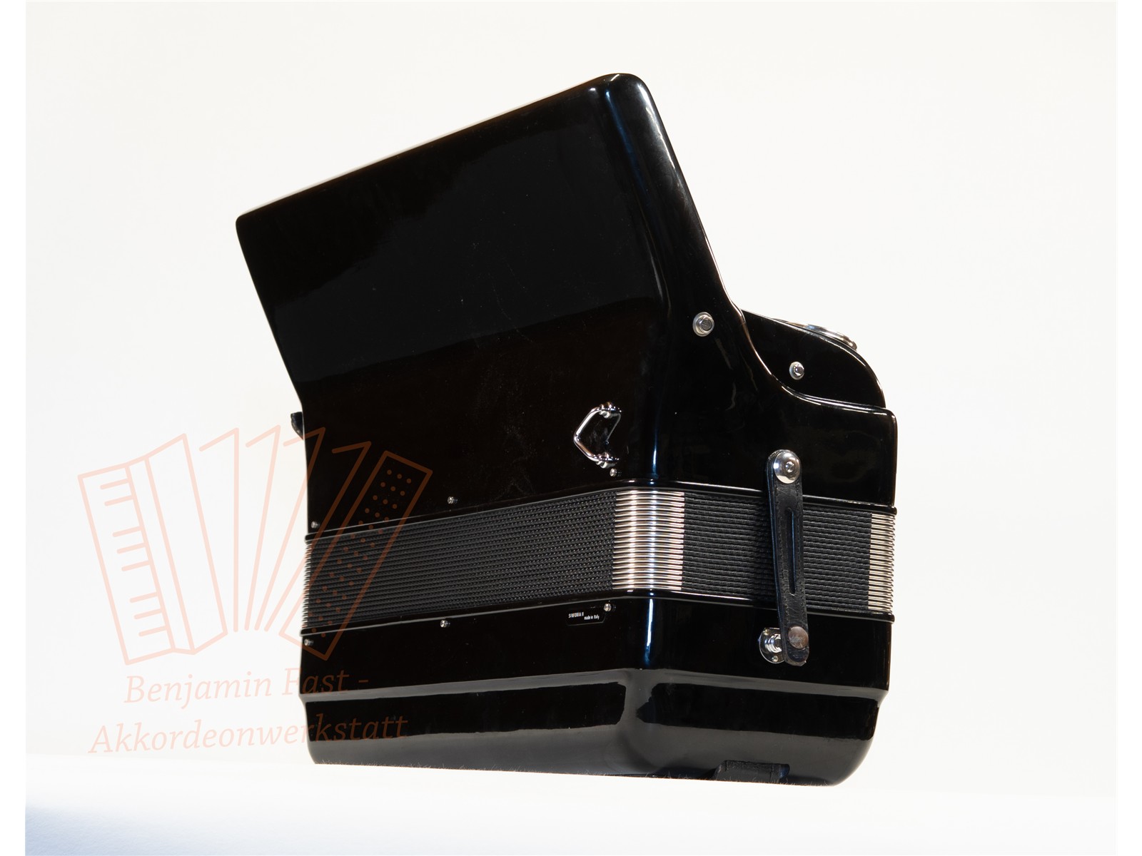 Akkordeon Paolo Soprani Musette Saxophonklappen gebraucht
