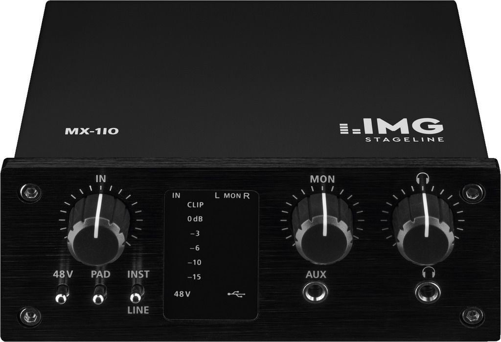 Audio-Interface MX-1IO IMG USB 1-Kanal Audio-Interface MX-1IO IMG USB 1-Kanal