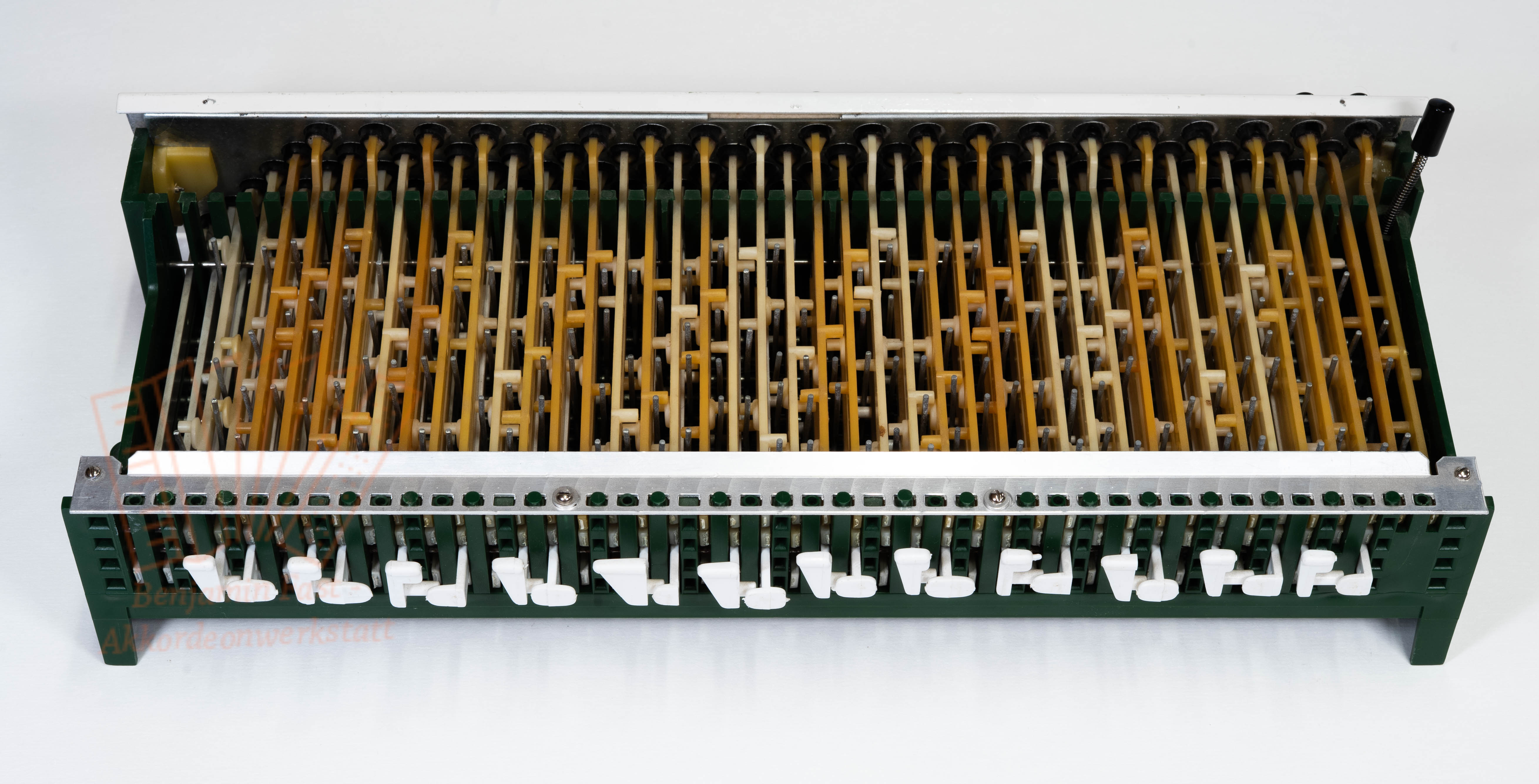 Bassmechanik Weltmeister 120 Bass komplett - gebraucht