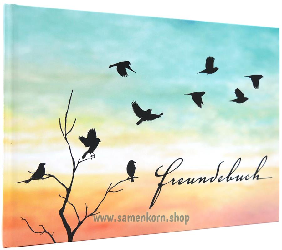 Freundebuch - Vogelschwarm Freundebuch - Vogelschwarm