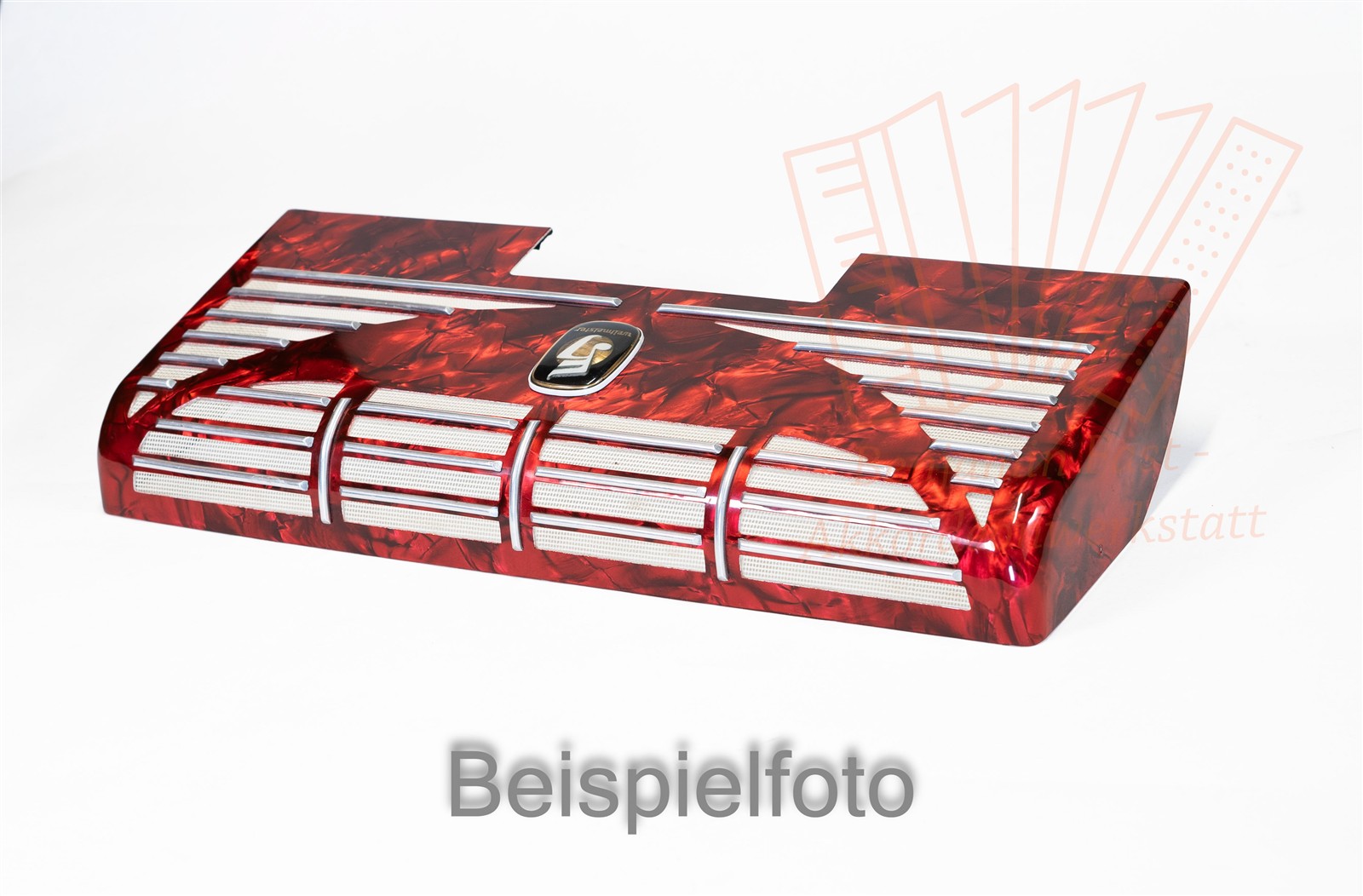 Diskantverdeck Weltmeister Seperator rot,