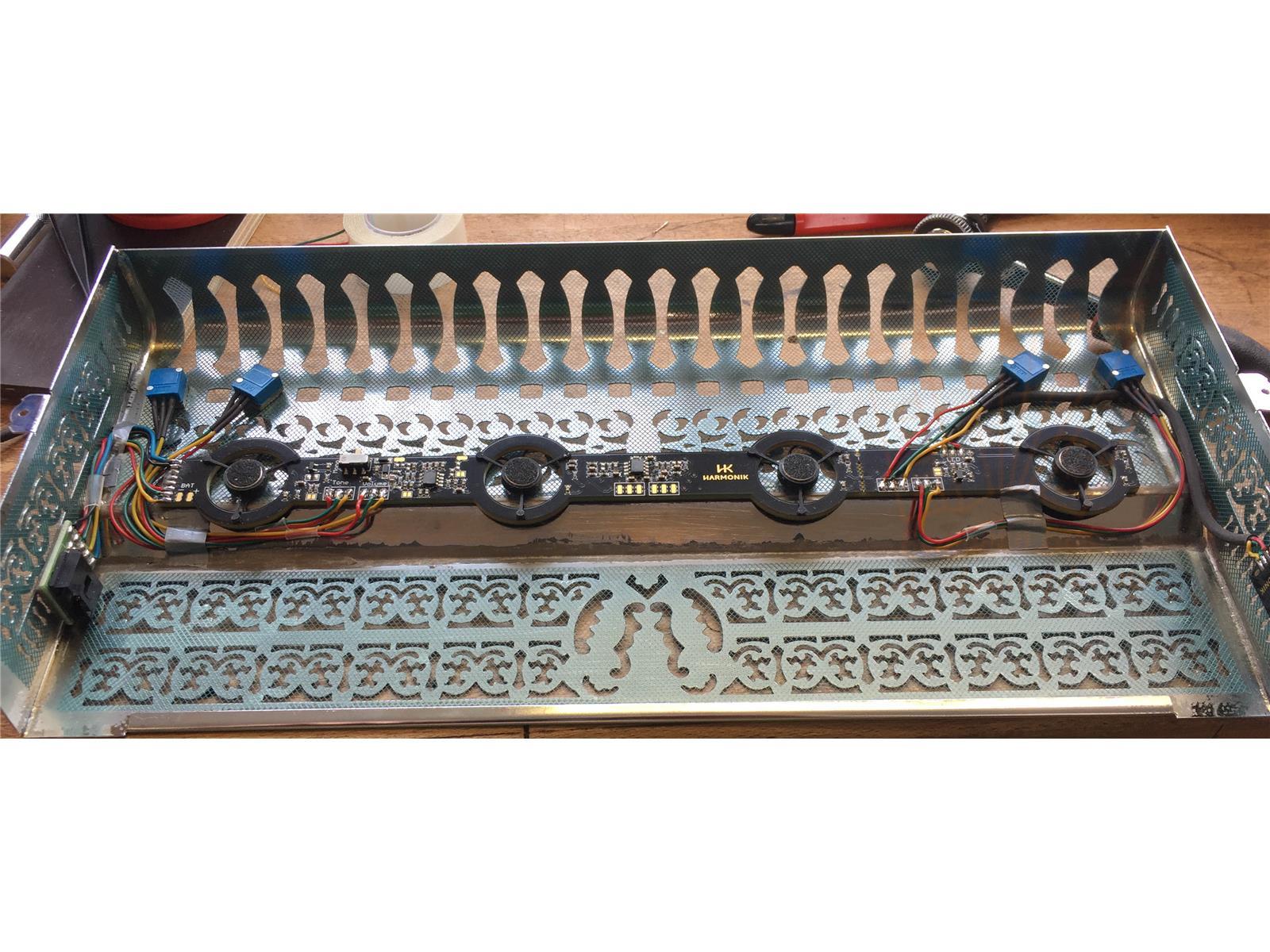 Einbaumikrofon Harmonik AC5001-PLUS (5 Miks - 37cm)