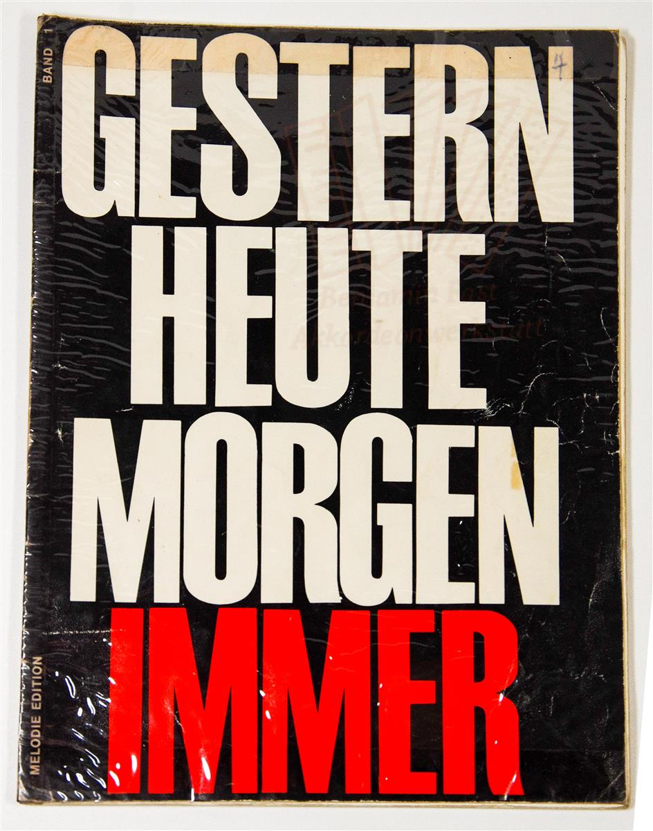 Gestern heute morgen immer 1 - Antiquariat Gestern heute morgen immer 1 - Antiquariat