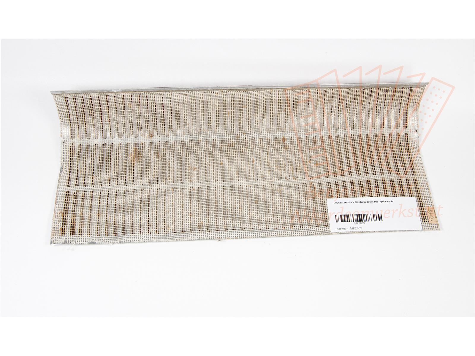 Diskantverdeck Cantulia 37cm rot - gebraucht