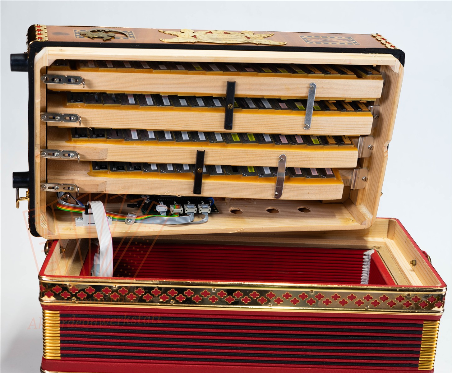 Steirische Harmonika Alpenklang Unken GCFB Totter gebraucht Steirische Harmonika Alpenklang Unken GCFB Totter gebraucht