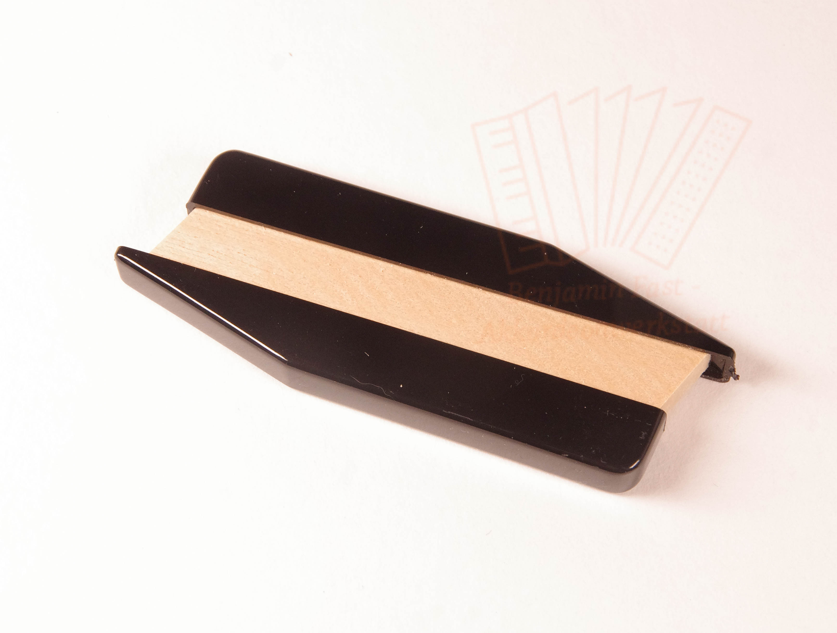 Tastenauflage Halbton schwarz 2er