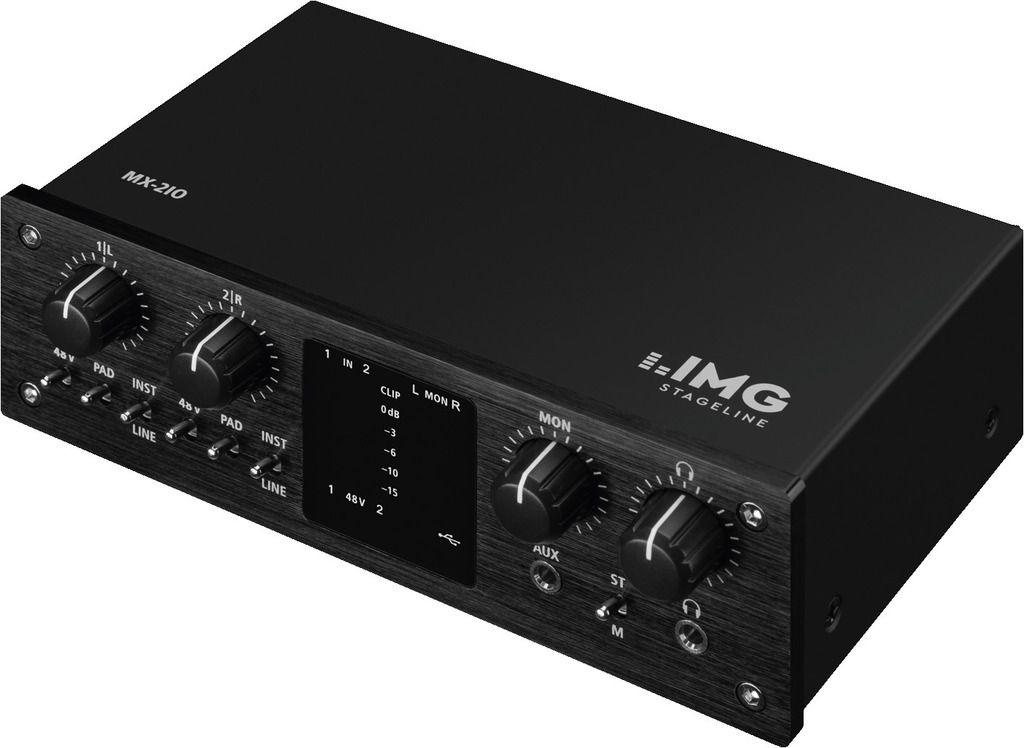Audio-Interface MX-2IO IMG USB 2-Kanal Audio-Interface MX-2IO IMG USB 2-Kanal
